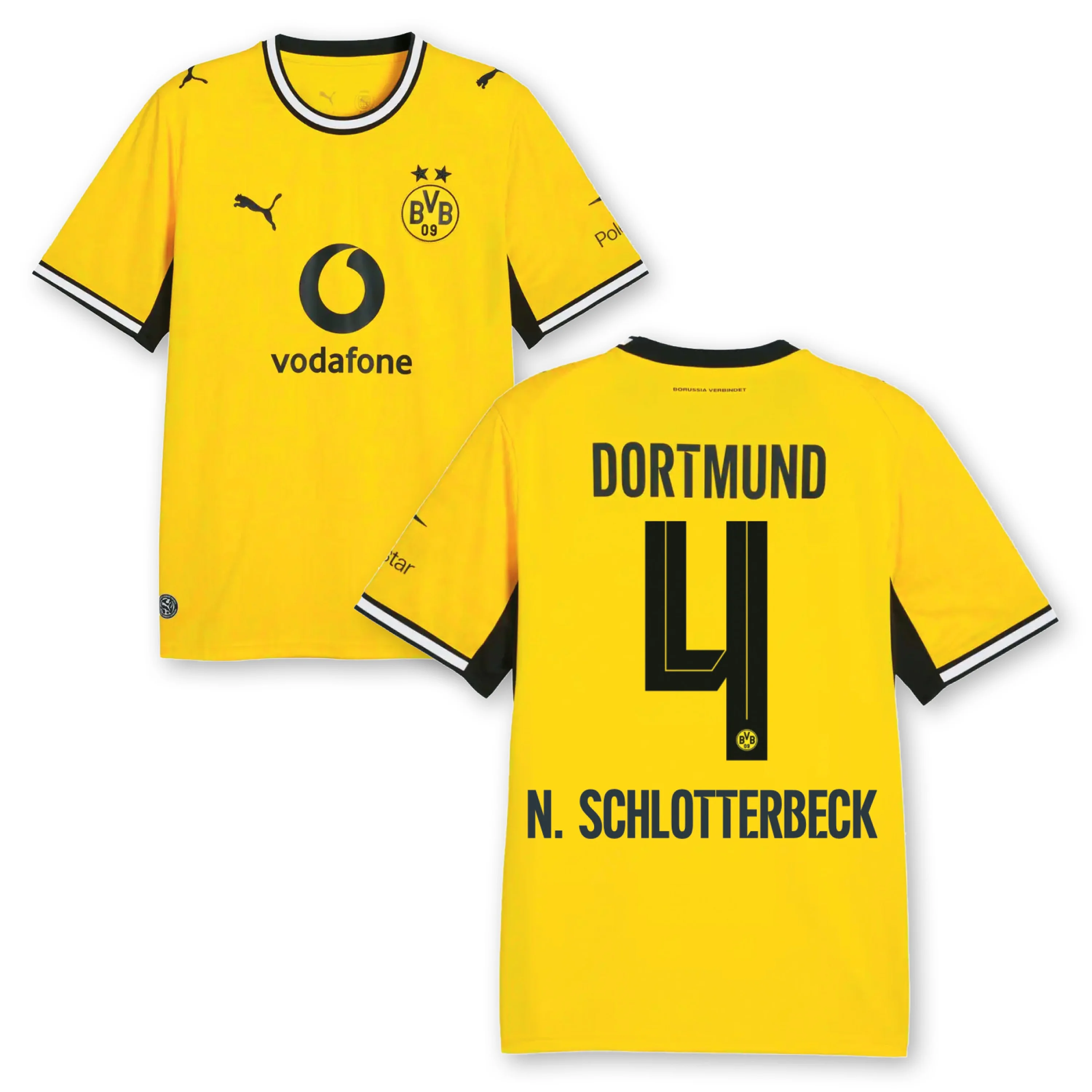 BVB Home Jersey Kinder Schlotterbeck Saison 2026/27 - Image 4