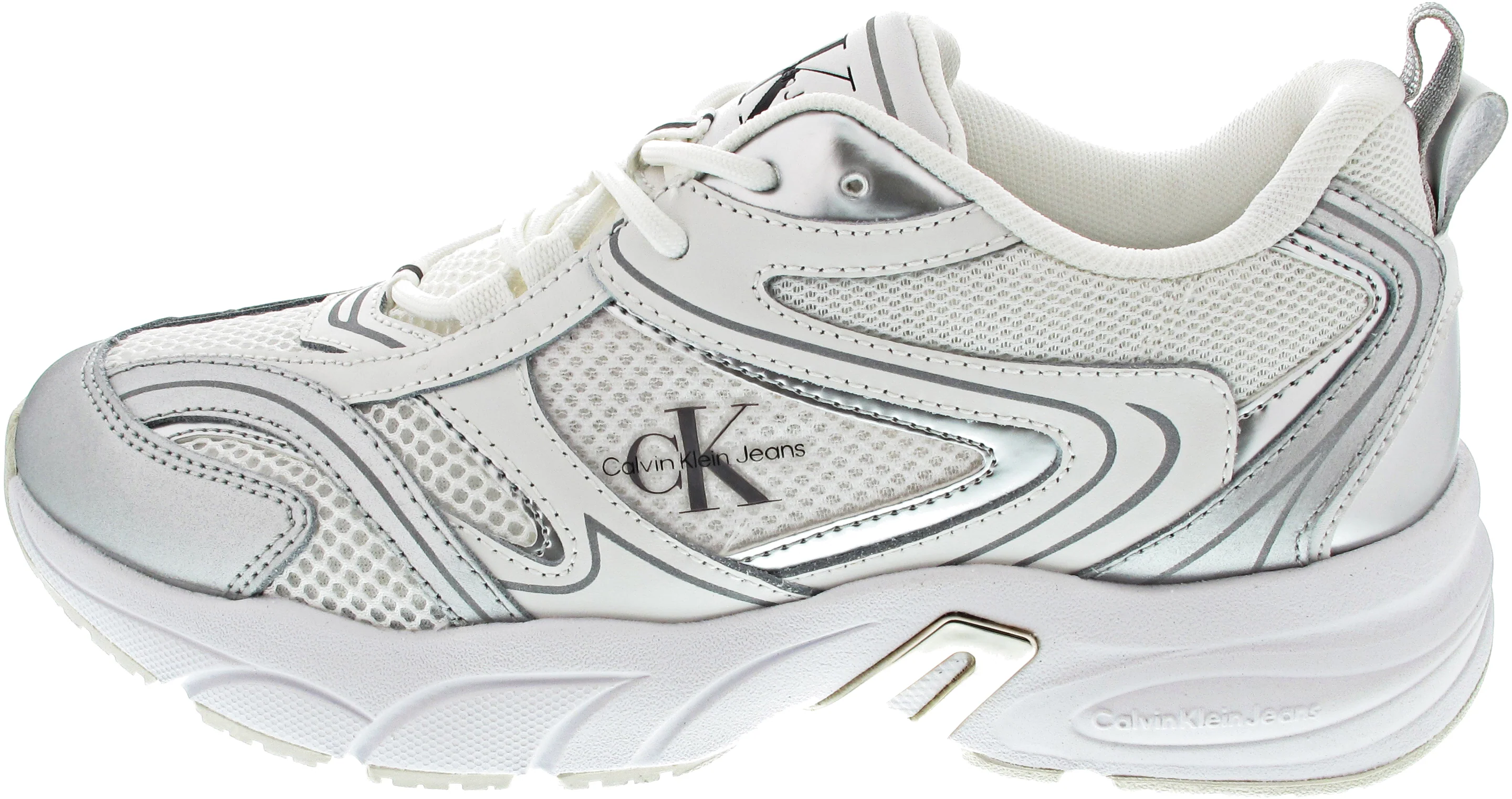 Calvin Klein Retro Tennis Low Lace MH Sneaker low Weiß - Image 2