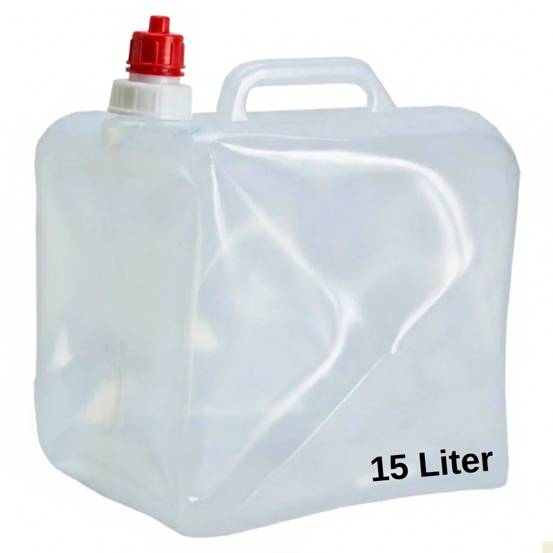 CASA Y MENAJE Wasserkanister 4 er Set 15L Trinkkanister mit Hahn für Camping Wasser behälter - Image 2