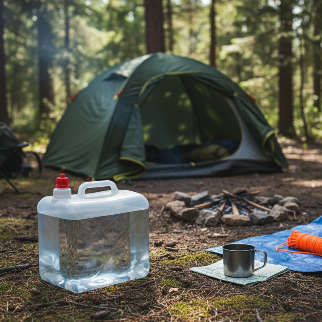 CASA Y MENAJE Wasserkanister 4 er Set 15L Trinkkanister mit Hahn für Camping Wasser behälter - Image 5