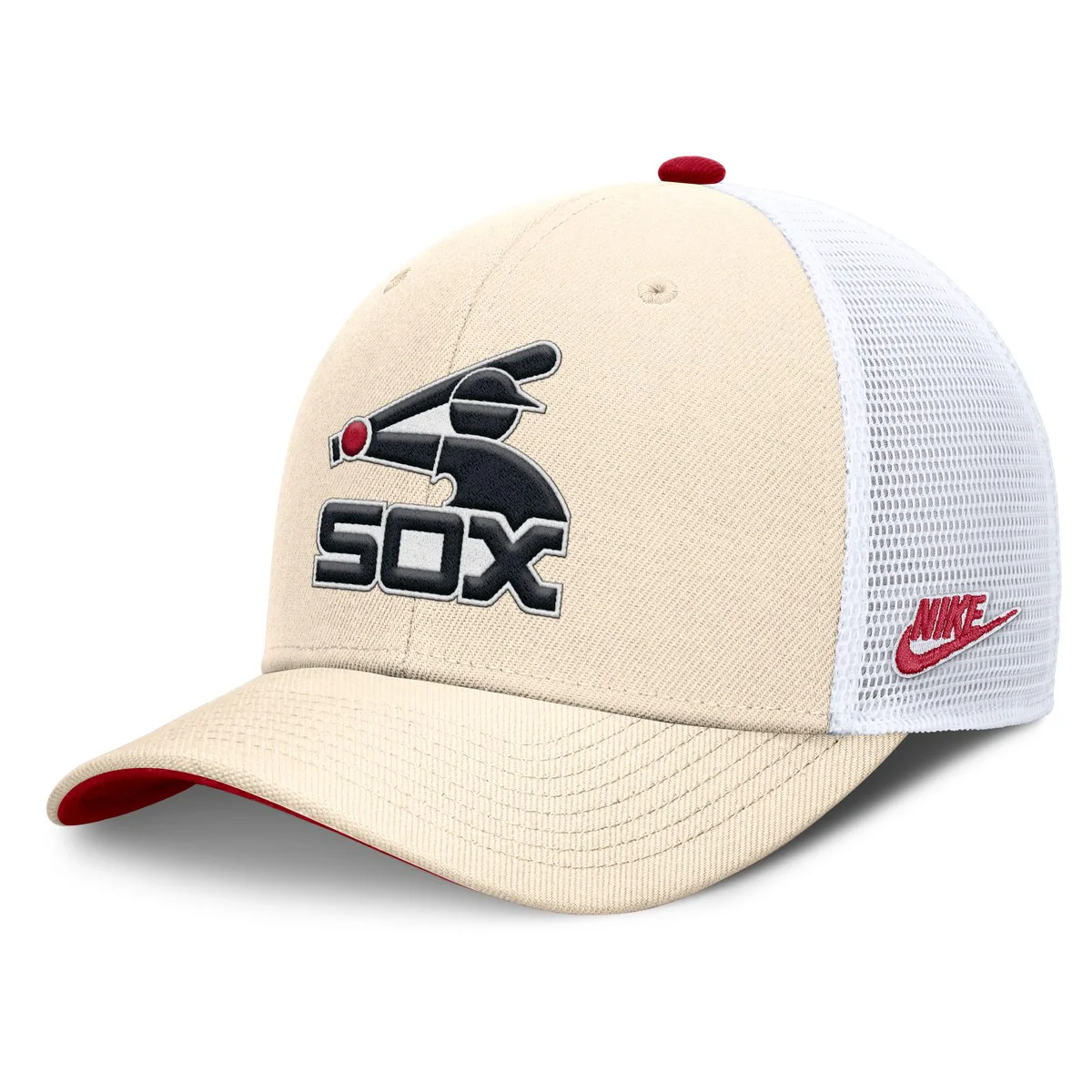 Chicago White Sox Nike Rise Struct. Trucker Cap MLB - Image 3
