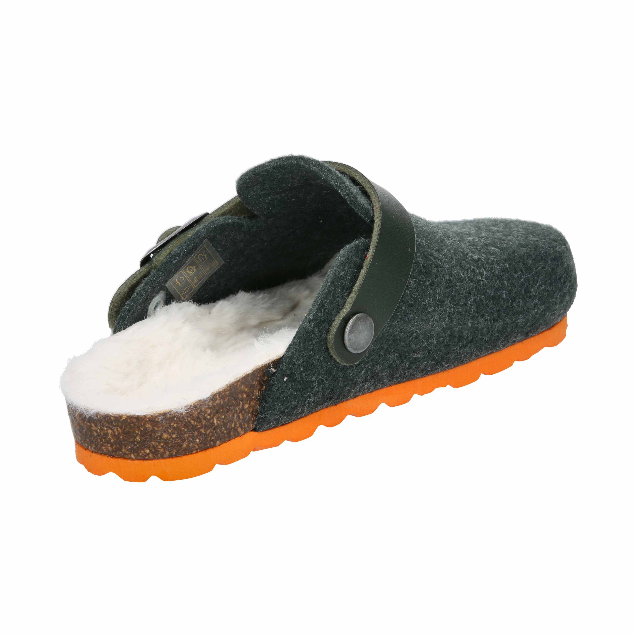 Clog Jungen Schnallen grün LICO Clog Kids Warm - Image 75
