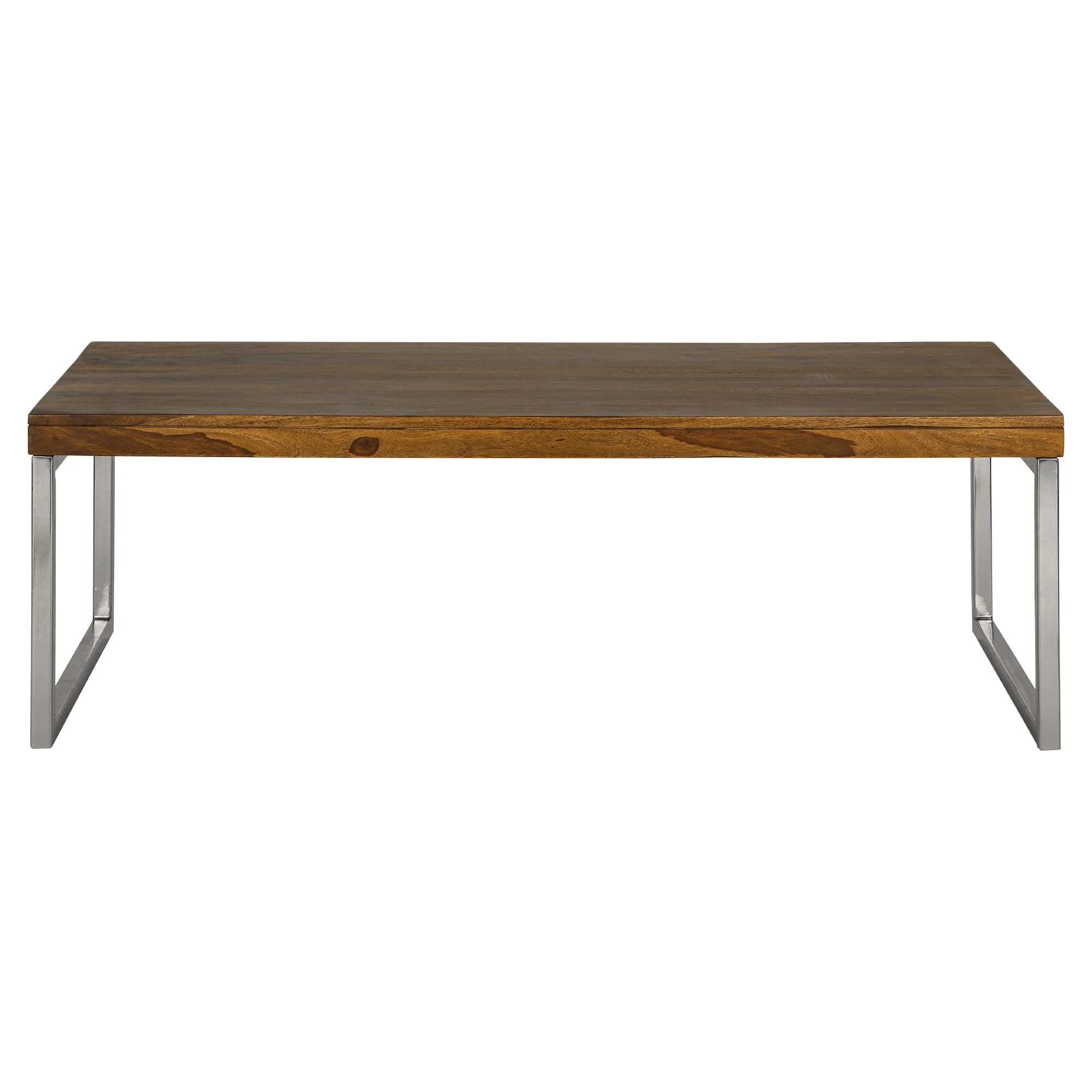 Couchtisch 120x40x60 cm Natur aus Sheesham Holz  WOMO-Design