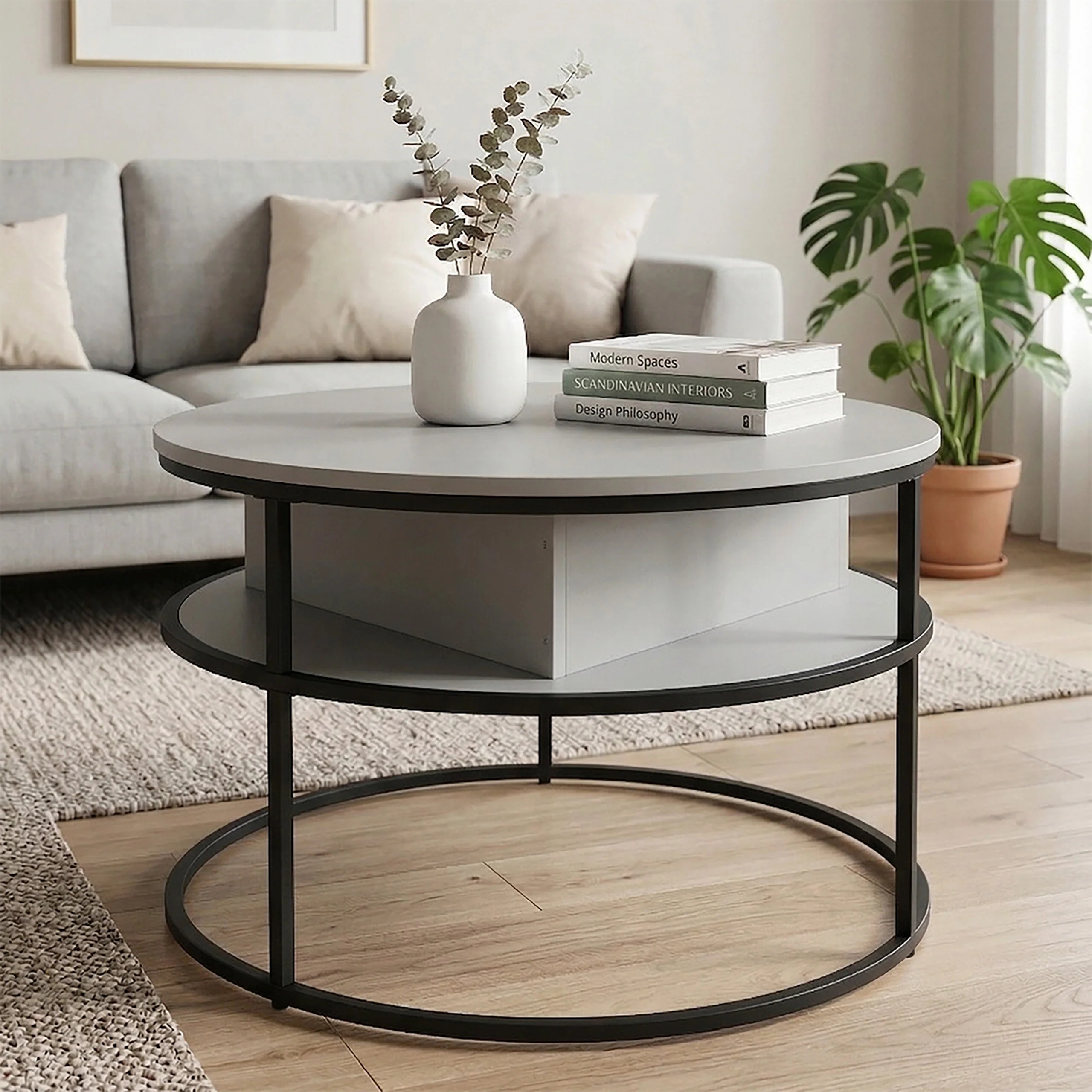Couchtisch mit Hebeplatte & Stauraum - Image 9