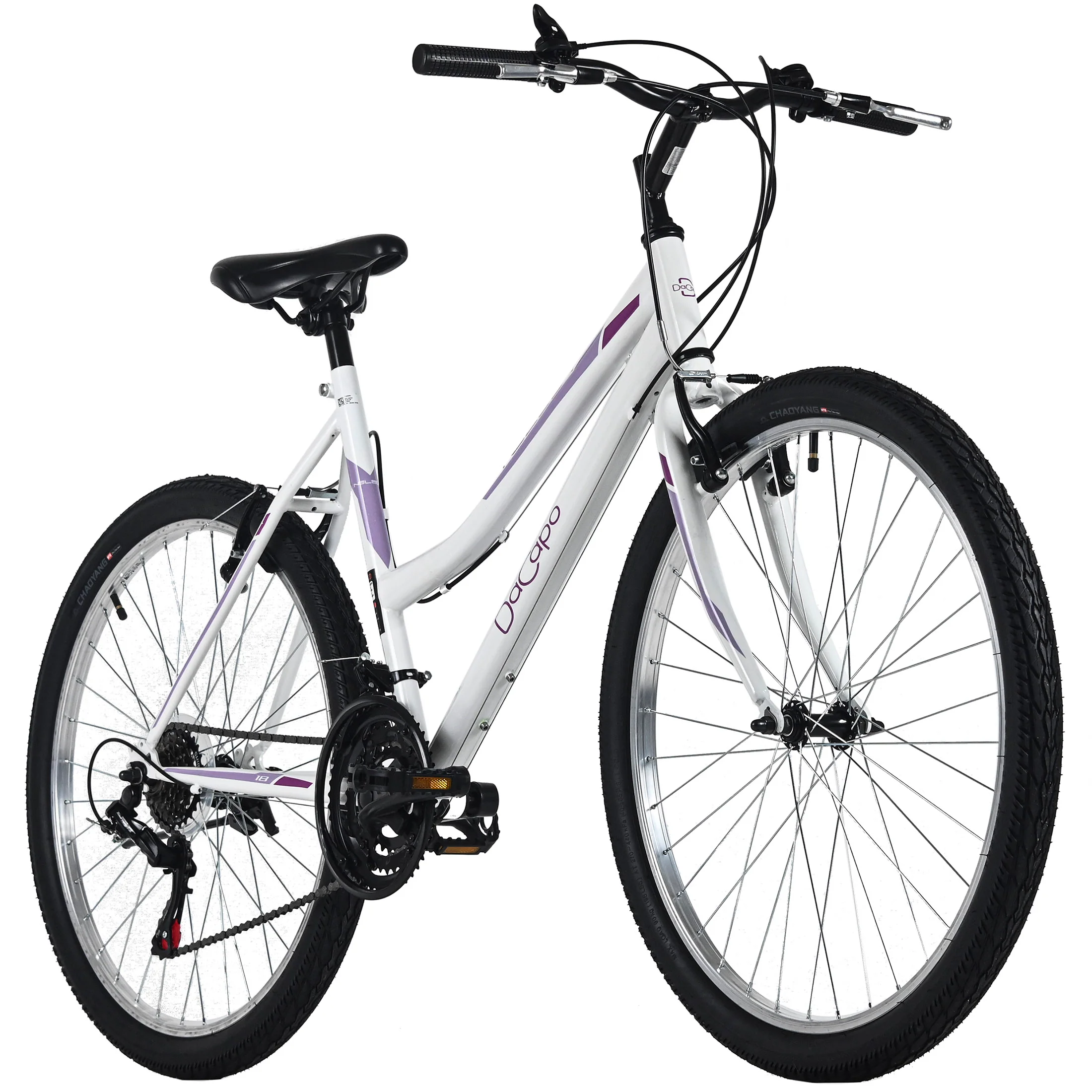 DaCapo Damen-Mountainbike 26'' Nelson Weiß 18 Gänge RH 48 cm - Image 3