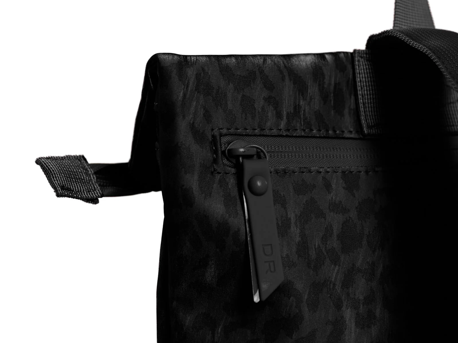 DANIEL RAY DRS25.1686 PU Rubber leopard print backpack S Garies 00 black - Image 3