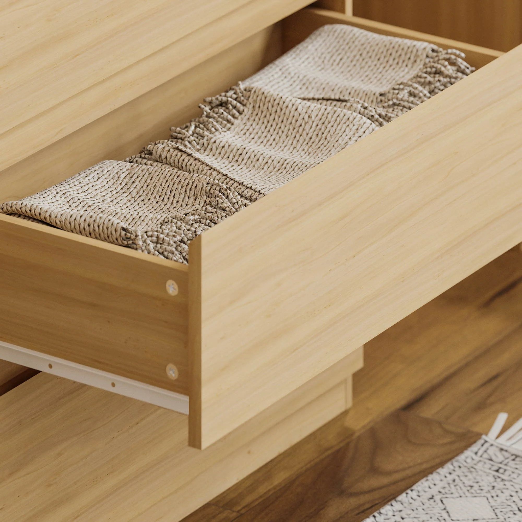 Denver Grün Kommode mit 4 Schubladen – Moderne Schlafzimmermöbel - Image 20