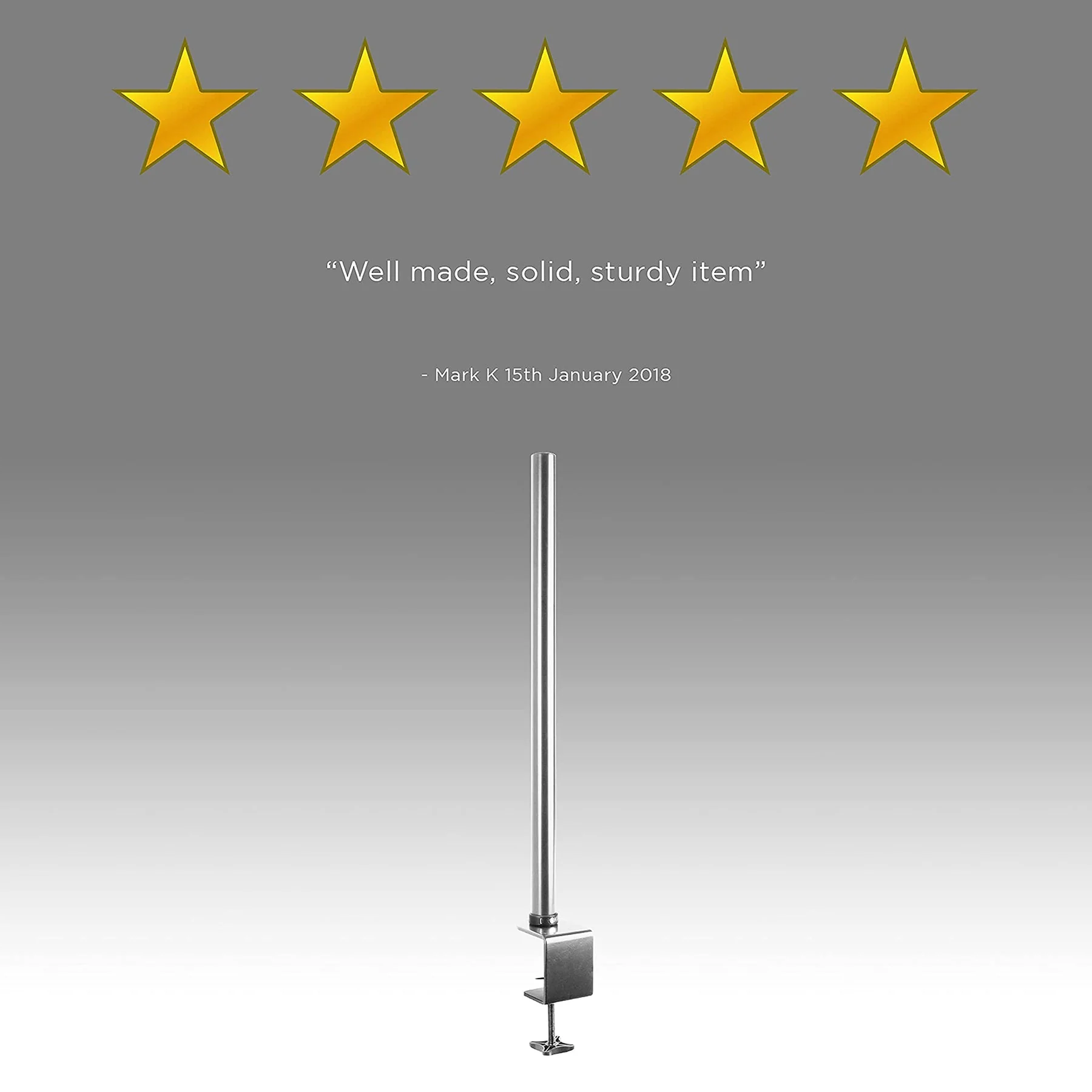 DM35POLE SR 61 cm Stange Erweiterung Monitorhalterung Flexibilität - Image 7