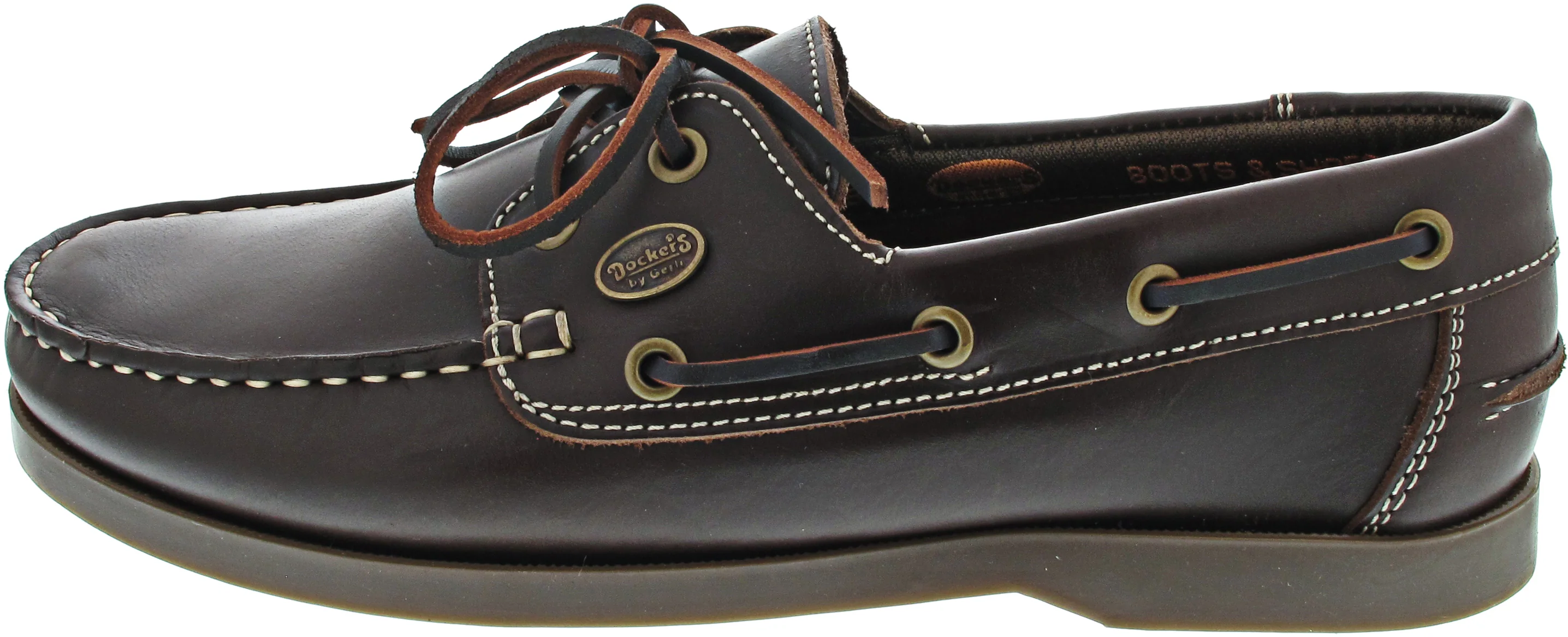 Dockers by Gerli sportlicher Schnürer Braun - Image 13