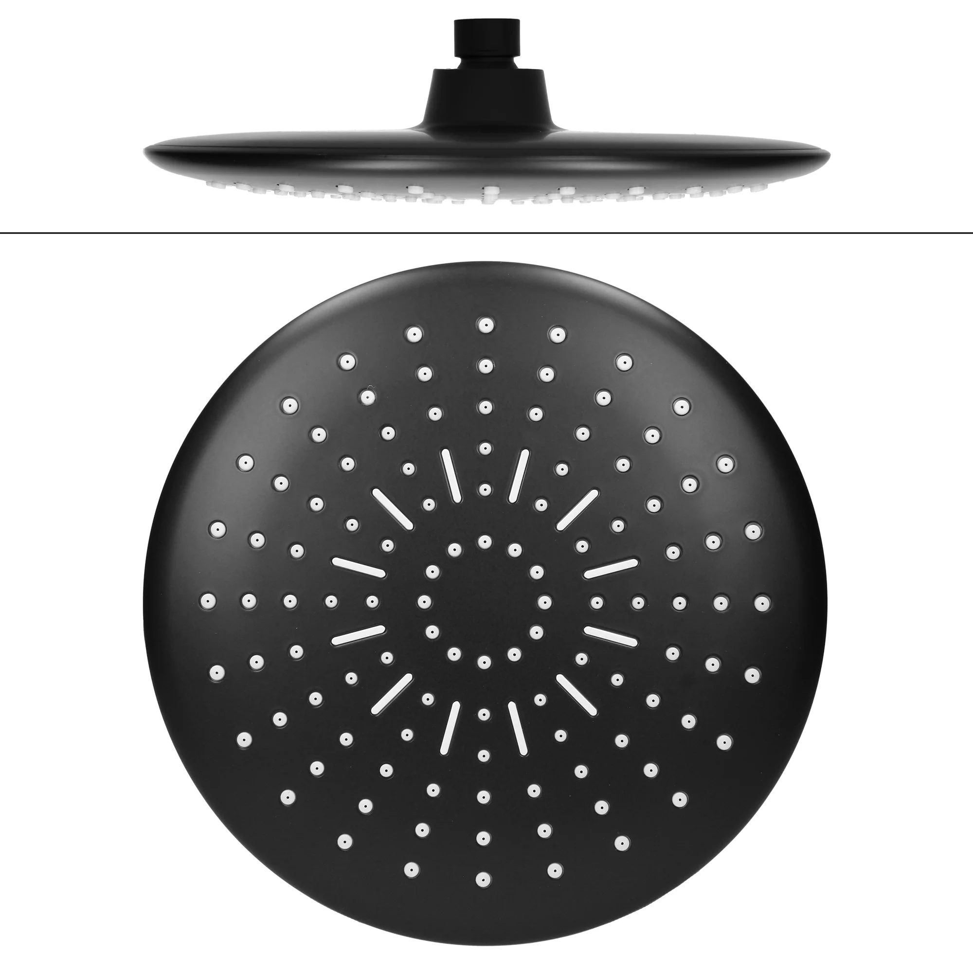 Duschsystem mit Thermostat Schwarz aus Edelstahl - Image 3