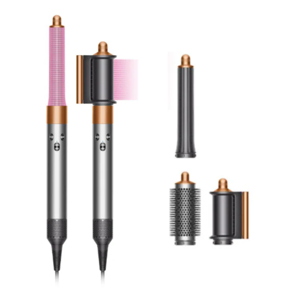 DYSON Airwrap Nickel Kupfer Warmluft Lockenwickler Lockenstab Wickler Dauerwelle