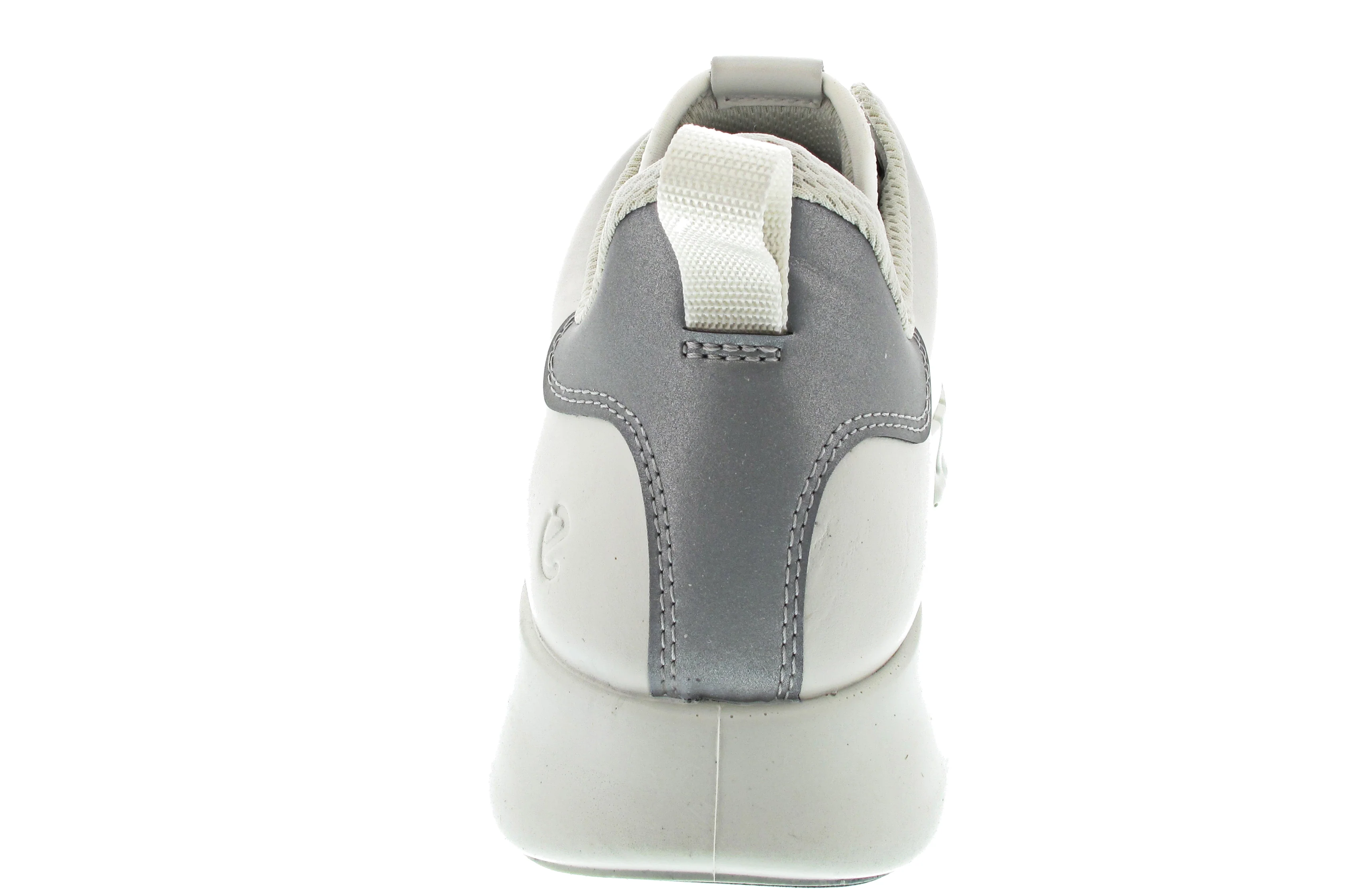 Ecco Gruuv Sneaker Lea sportlicher Schnürer Weiß - Image 9