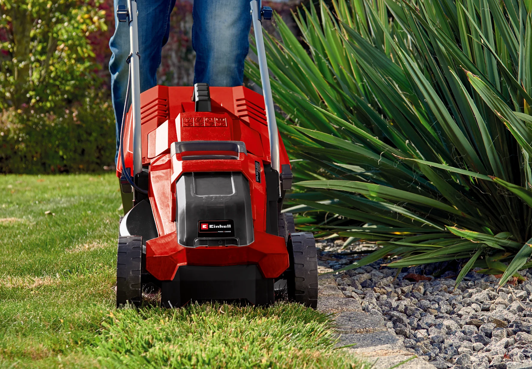 Einhell Akku-Rasenmäher GE-CM 18/32 Li-Solo - Image 2