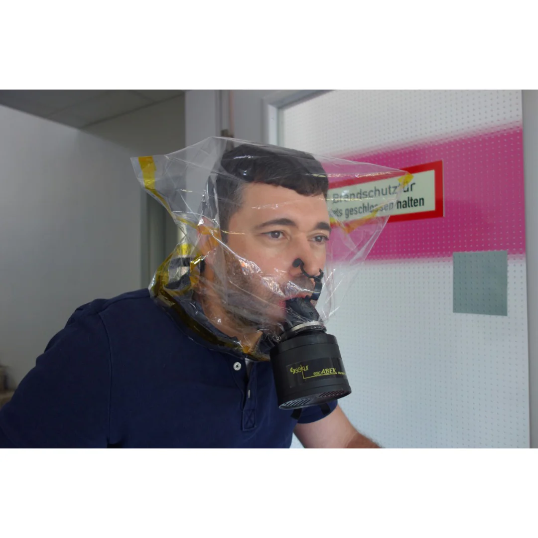 EKASTU Fluchtfiltergerät mit Haube escABEK-P3 15