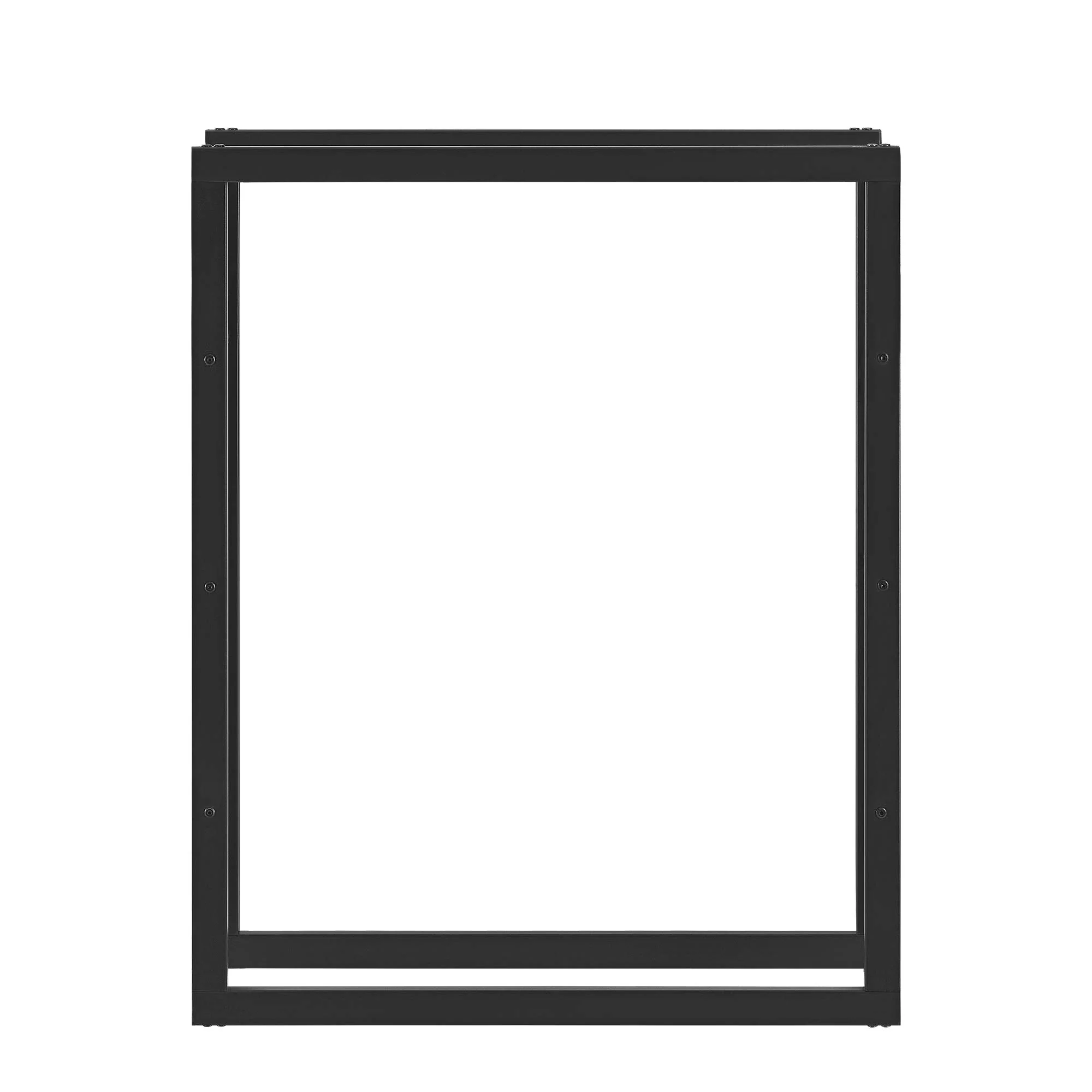 [en.casa] Kaminholzregal 80x100x25cm Brennholzregal Feuerholzregal Holzhalter - Image 3