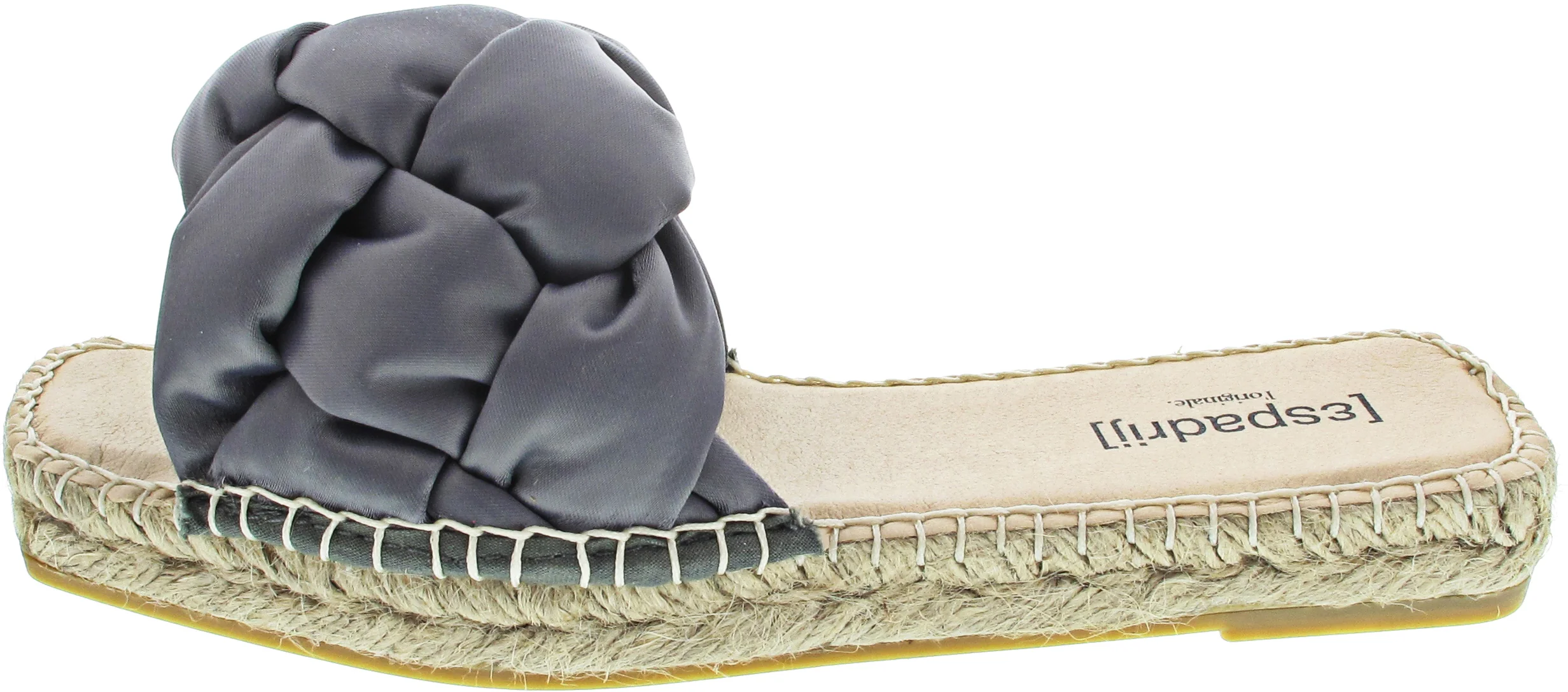 Espadrij Antibes Carre Pantolette Grau