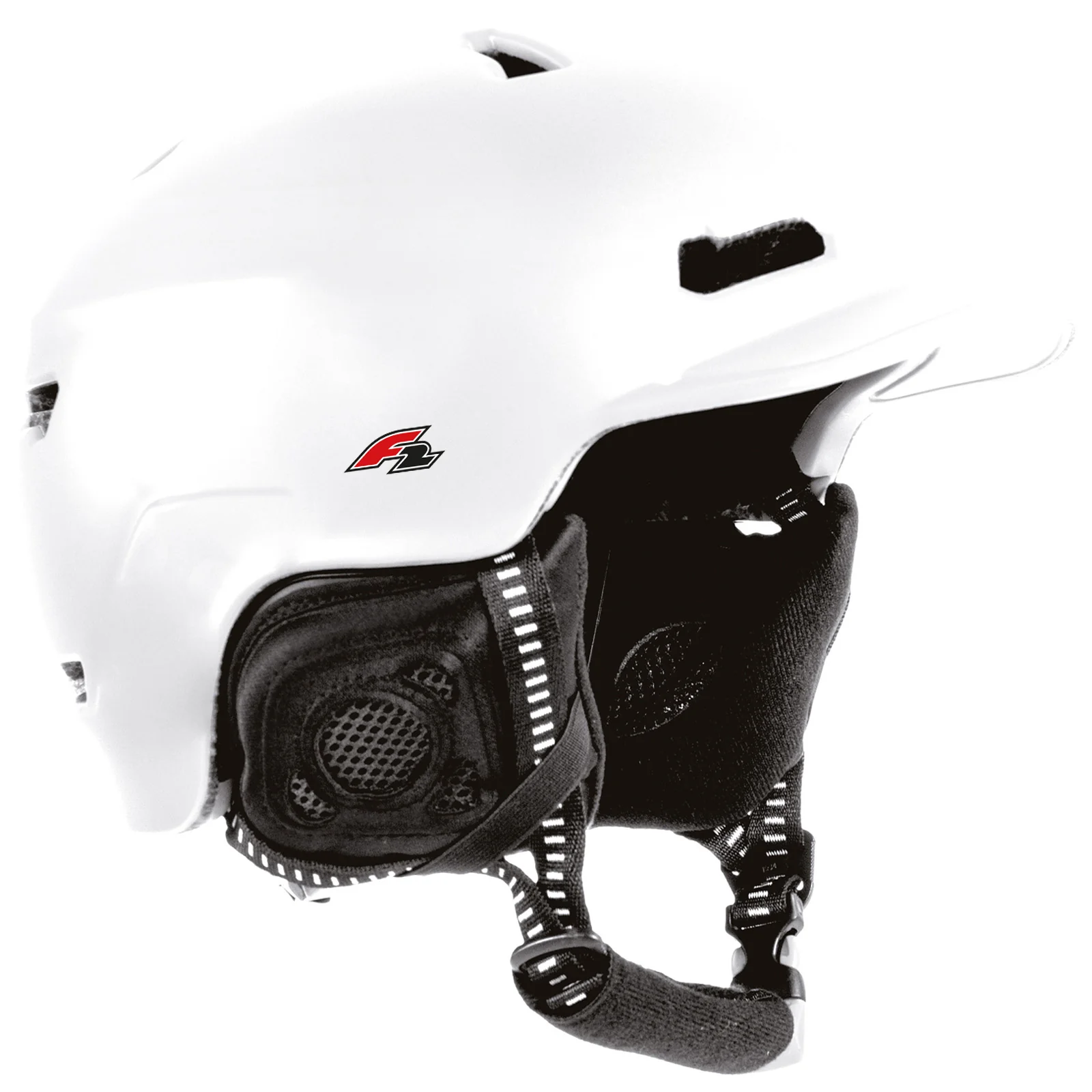 F2 Damen Snowboard Helm Helmet - Lure  L Weiss - Image 3