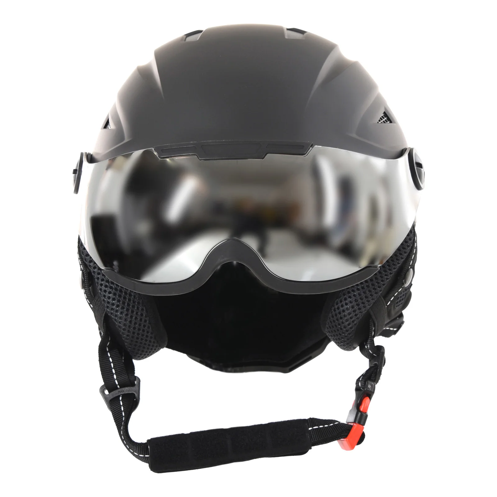 F2 Damen Snowboard Helm Helmet - Worldcup Team Girl S/M Schwarz - Image 8