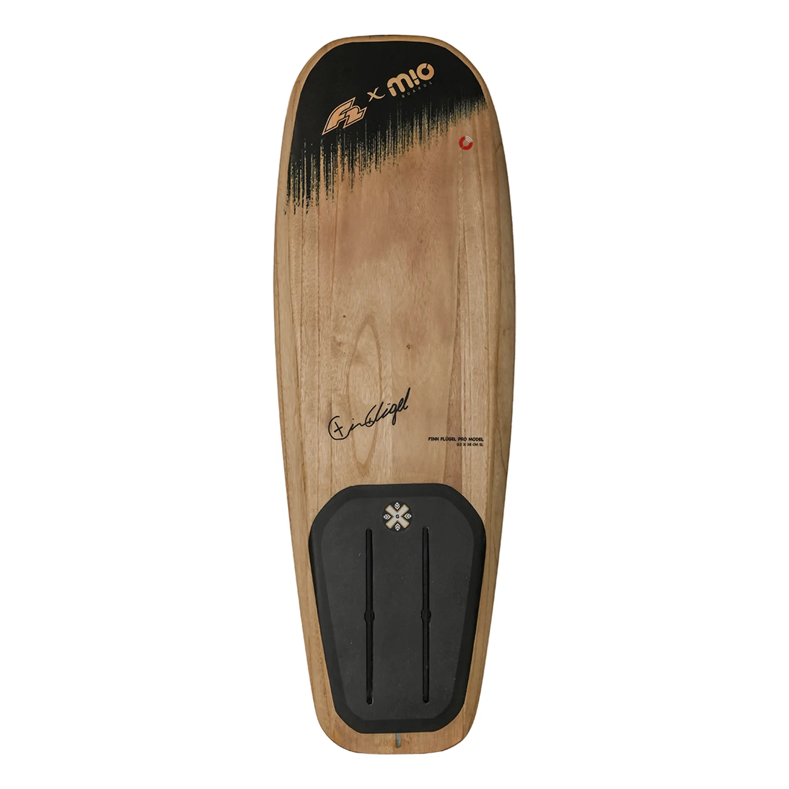 F2 Foilboard Finn Flügel Pro Model Wood Kitefoil Foil Board 112cm Holz - Image 5
