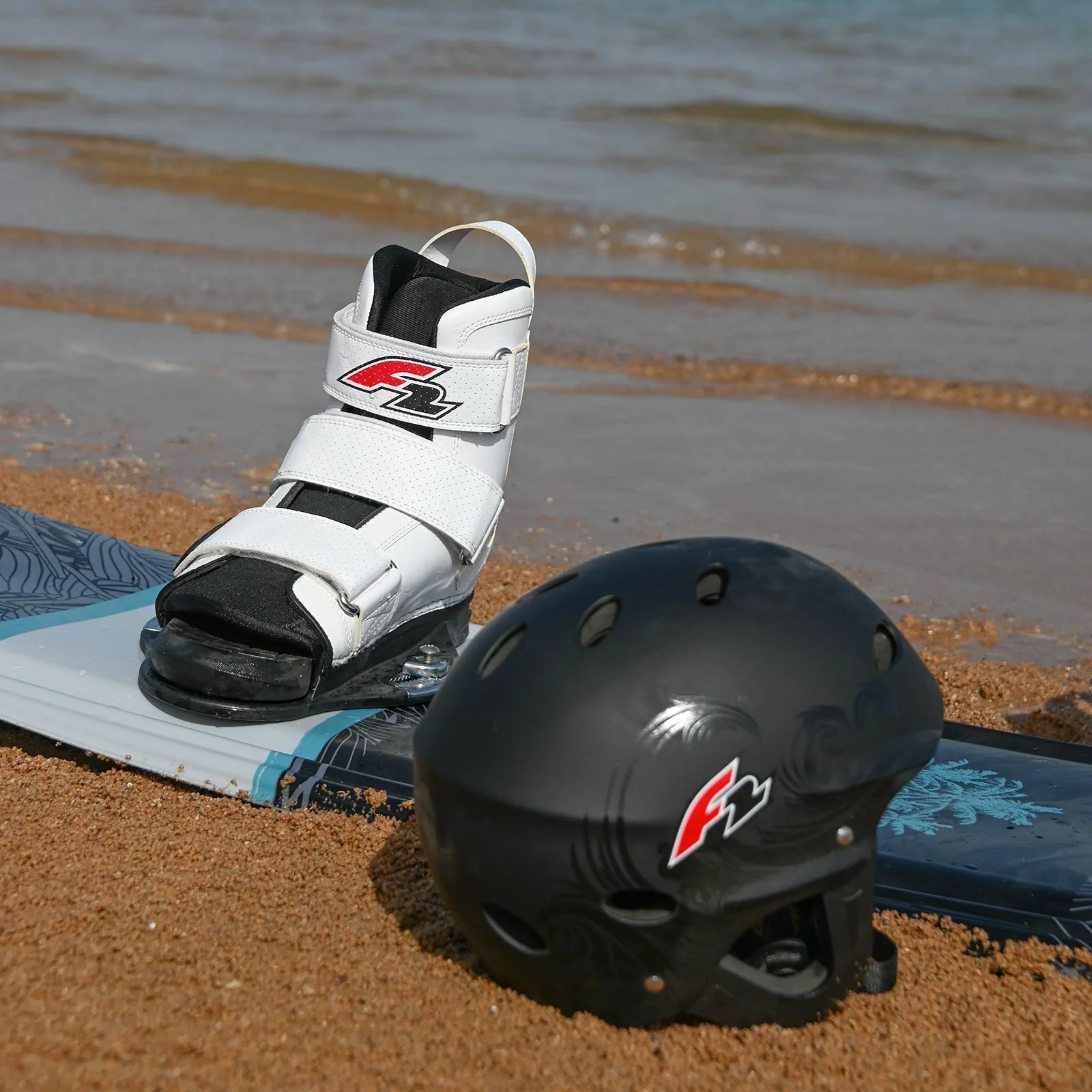 F2   Helm Wassersport Helm Slider  L/XL Blau - Image 3