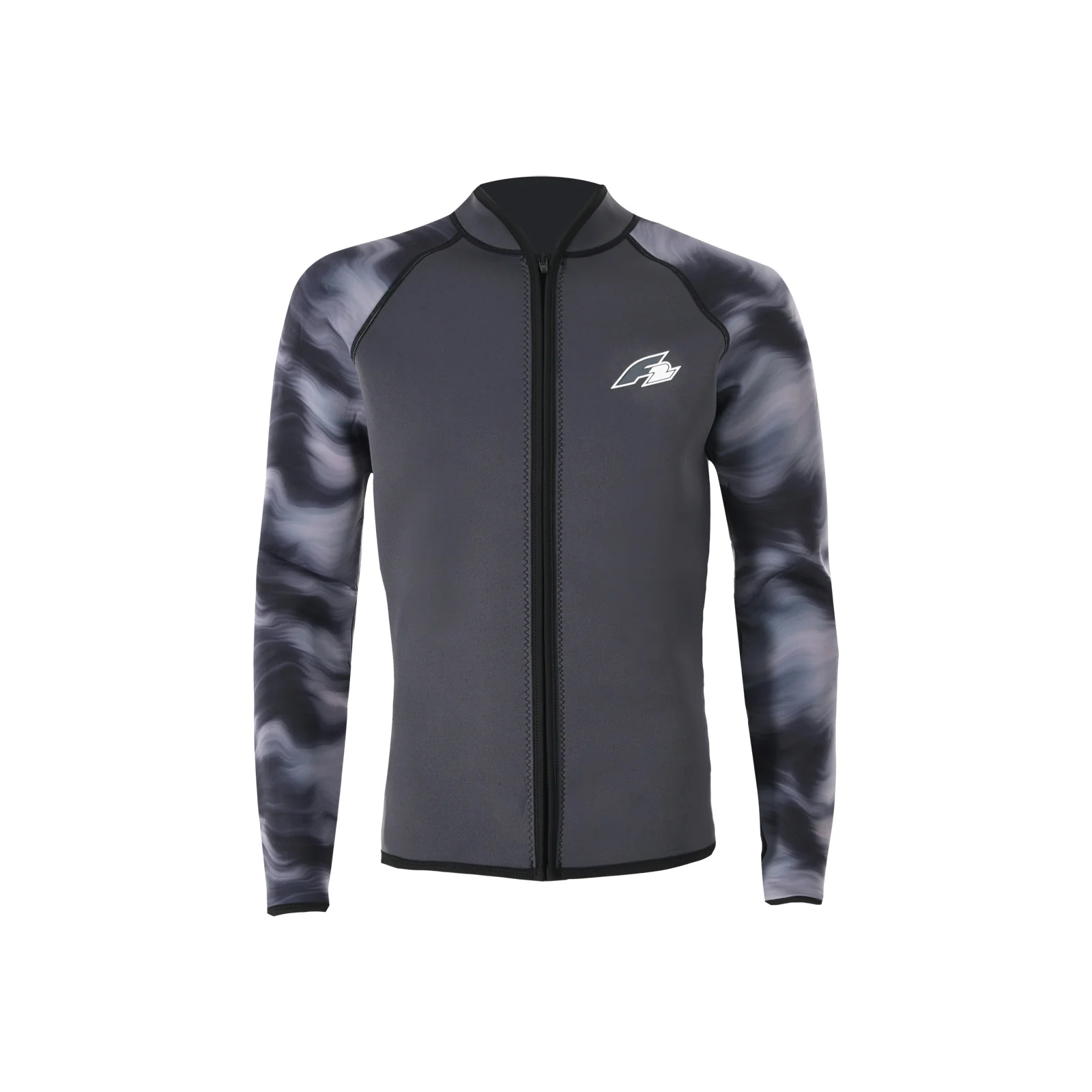 F2 Herren Neopren Oberteil Wave Jacket 2,5 mm M Anthrazit 2024/25 - Image 7