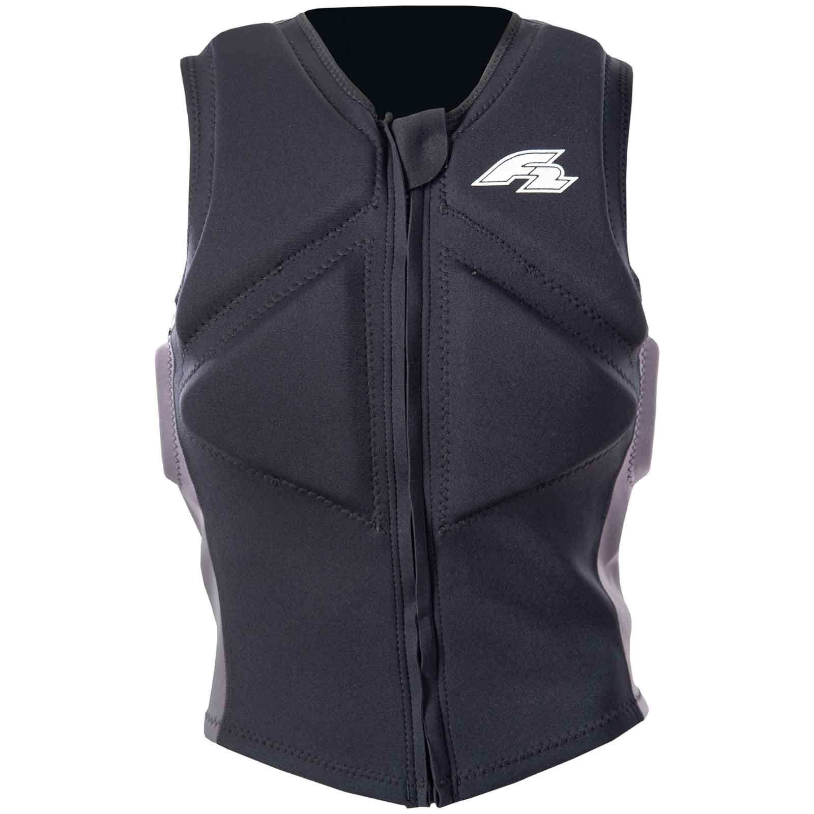 F2 Herren Prallschutz Weste Kite & Surf Weste  L Schwarz - Image 13