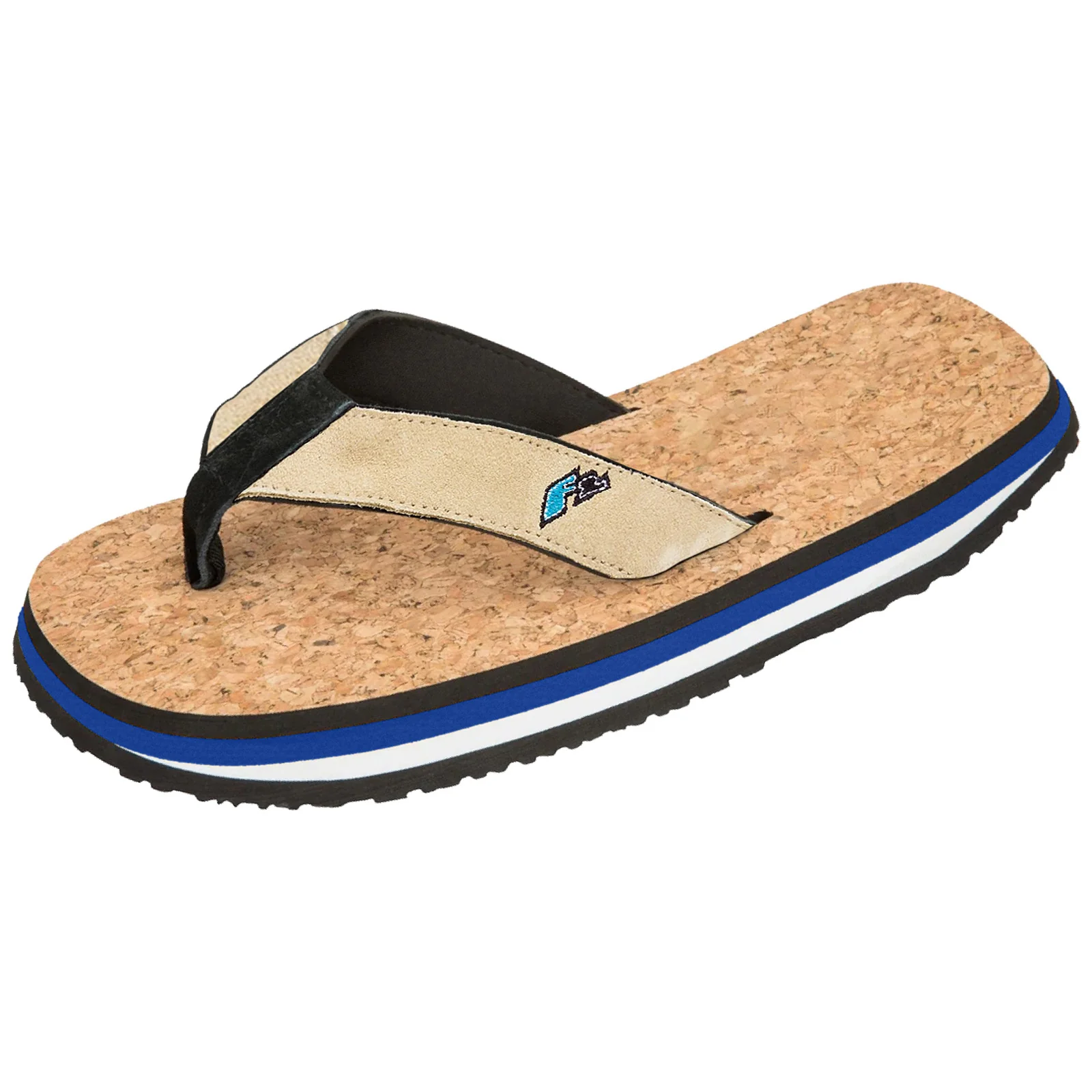 F2 Herren Schuhe Beach Slipper Comfort Flip Flops 42/43 Schwarz - Image 12