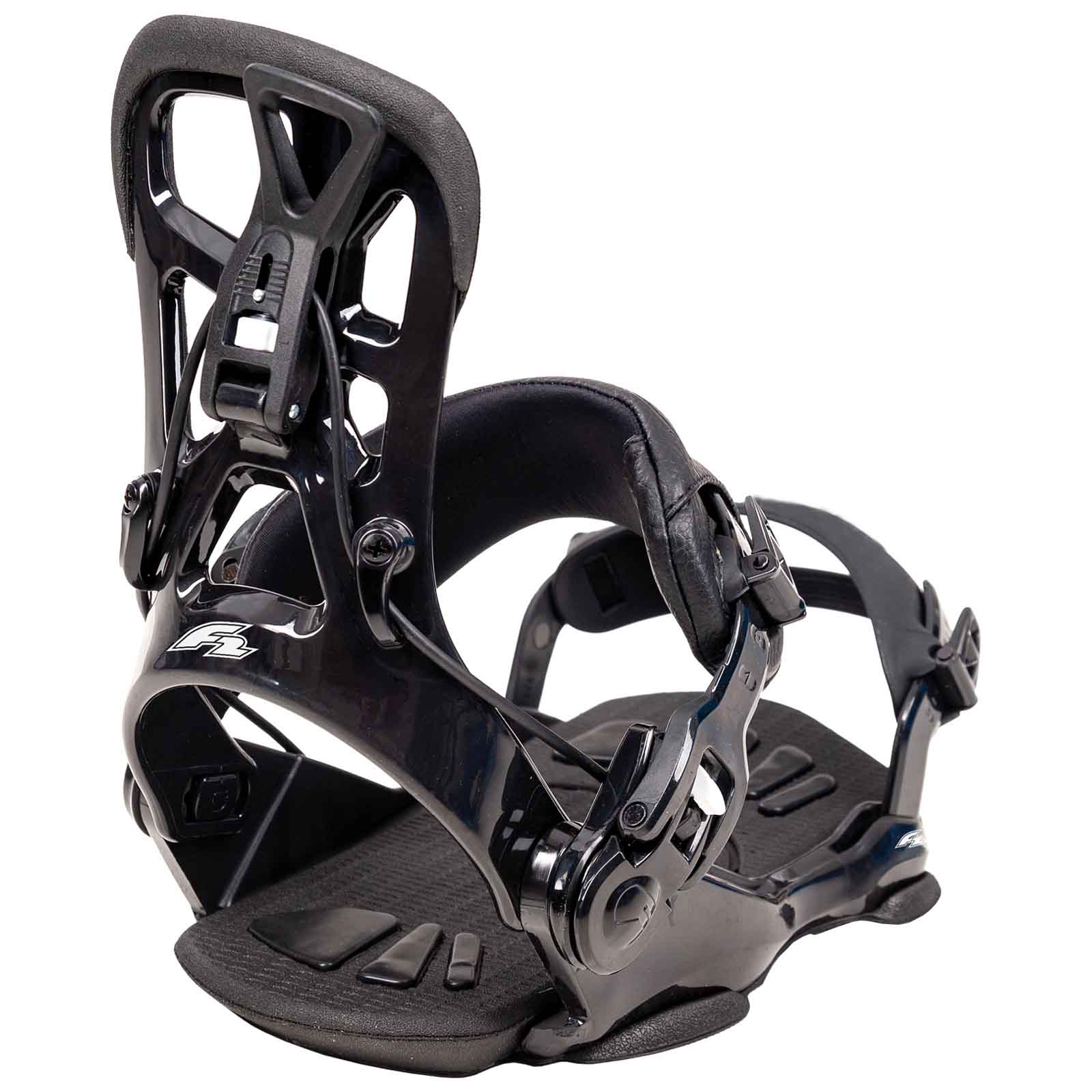 F2  Herren Snowboard Soft Bindung Team   XL Schwarz - Image 2