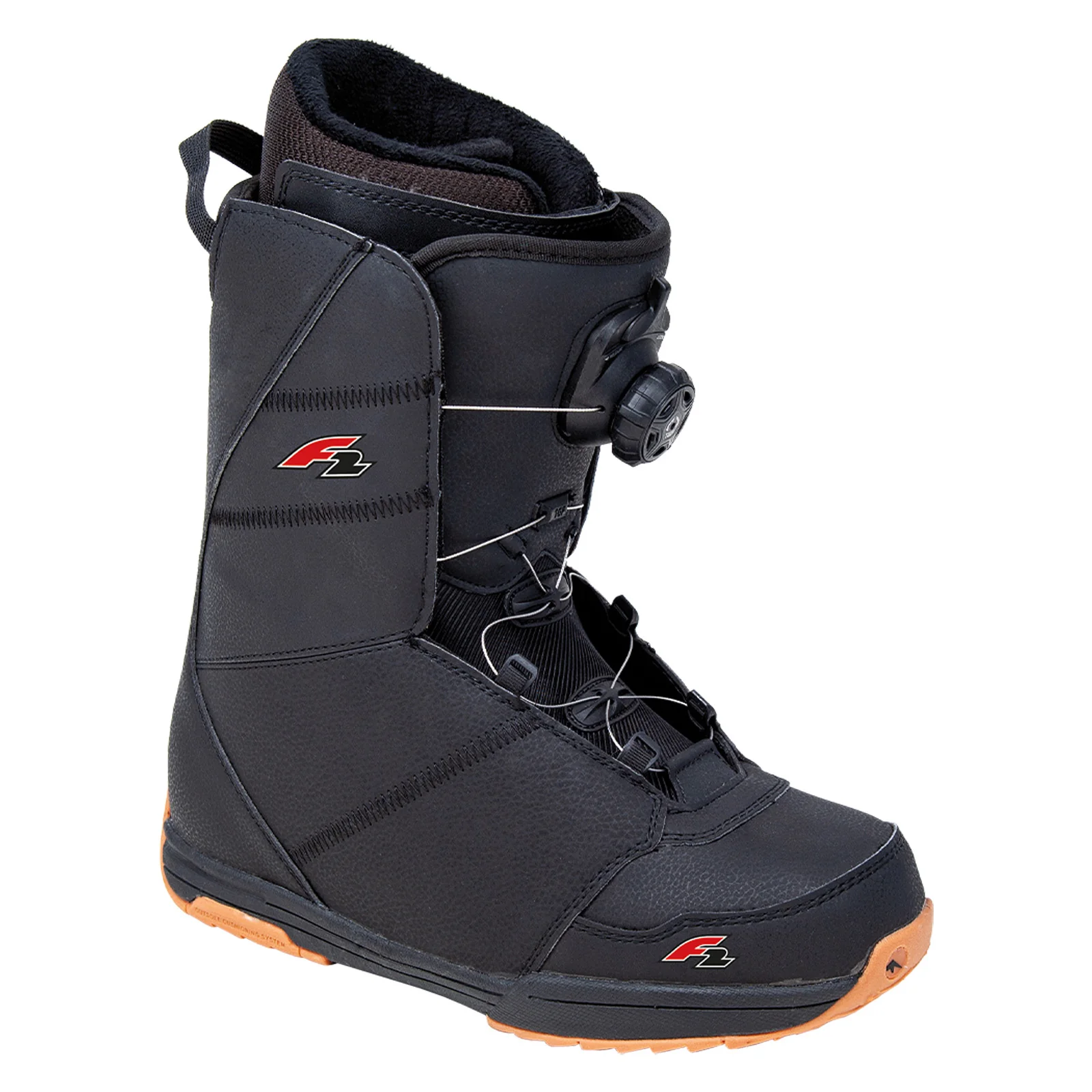 F2 Herren Snowboard Softboots Eliminator Carve TGF Gr. 40 (MP 26,0) Schwarz - Image 9