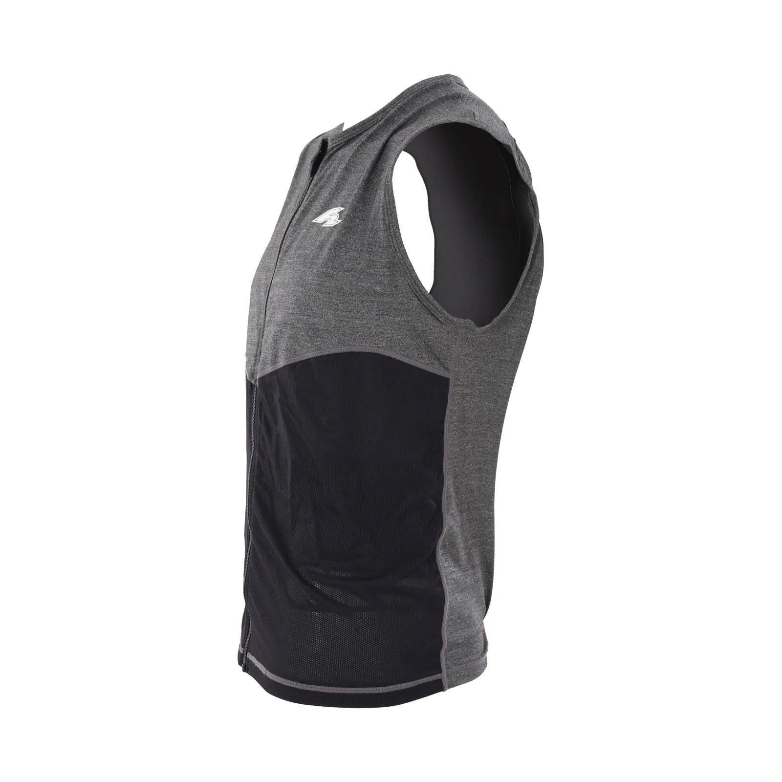 F2 Herren Snowboard Weste Protector - Vest Flex L/XL Schwarz - Image 9