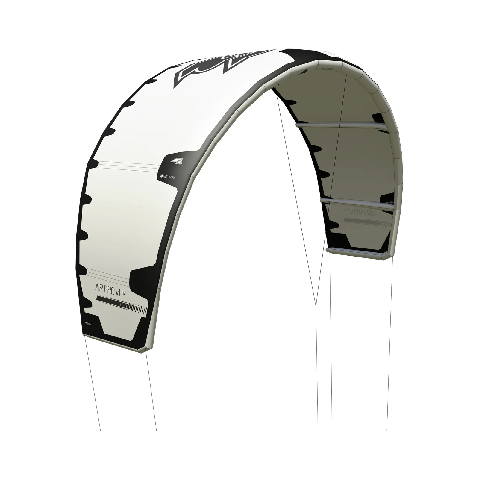 F2 Kite Air Pro mit E-Pumpe Zetta 9qm Weiss - Image 2
