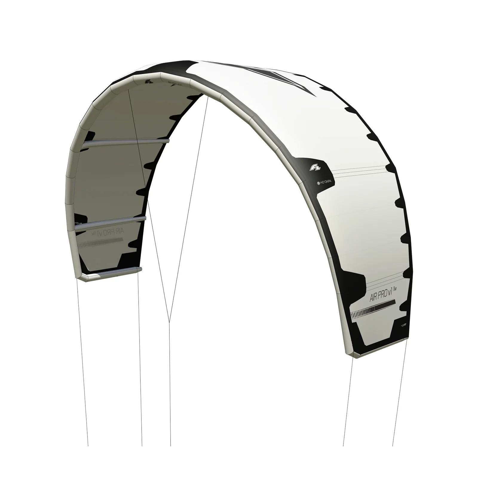 F2 Kite Air Pro mit E-Pumpe Zetta 9qm Weiss - Image 8