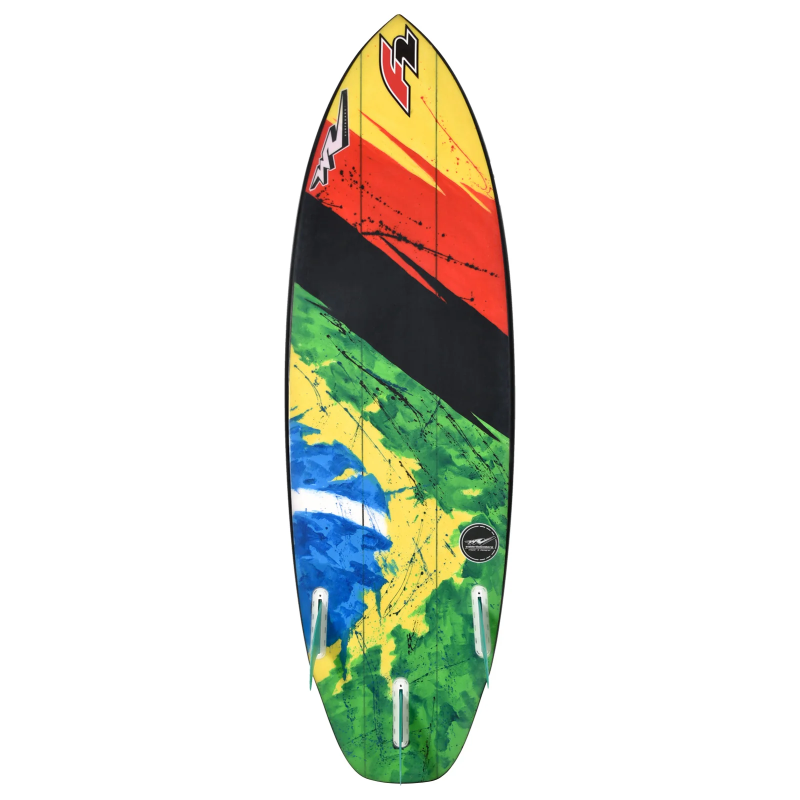 F2 Kiteboard Strapless Team Freeride 5' 2'' Multicolor - Image 4