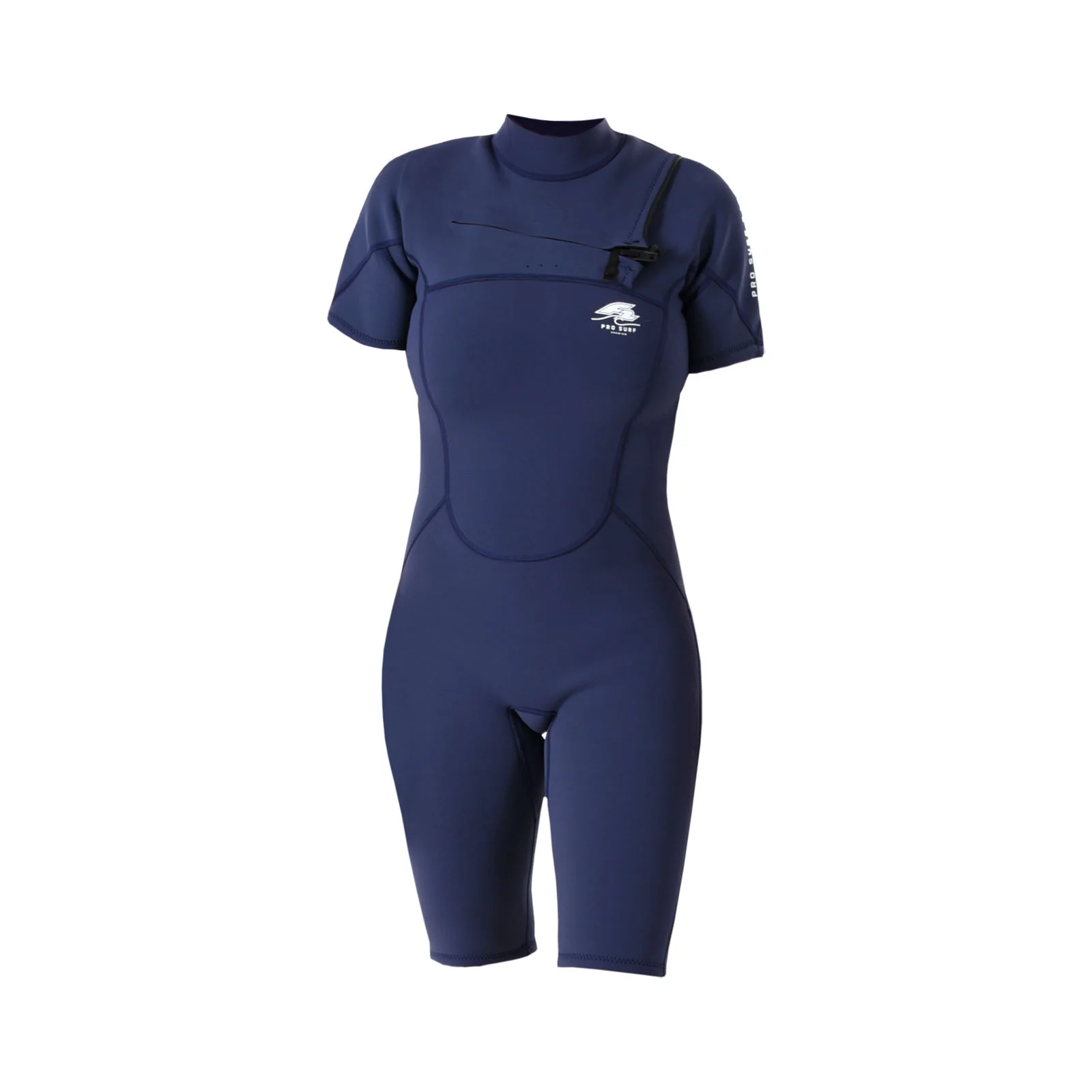 F2 Neopren Anzug Pro Surf Women Shorty Kurz M Blau 2024/2025 - Image 7
