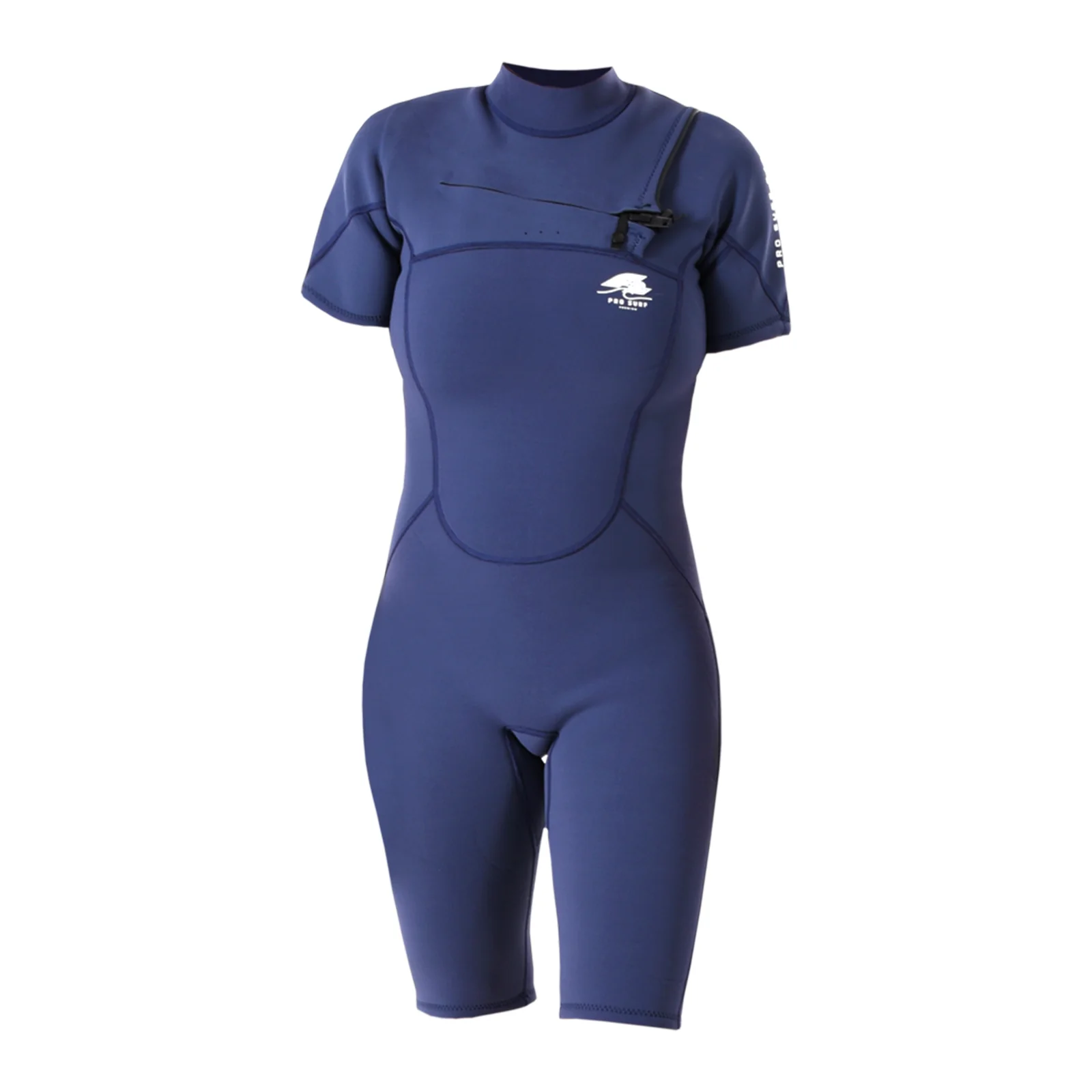 F2 Neopren Anzug Pro Surf Women Shorty Kurz M Blau 2024/2025 - Image 9