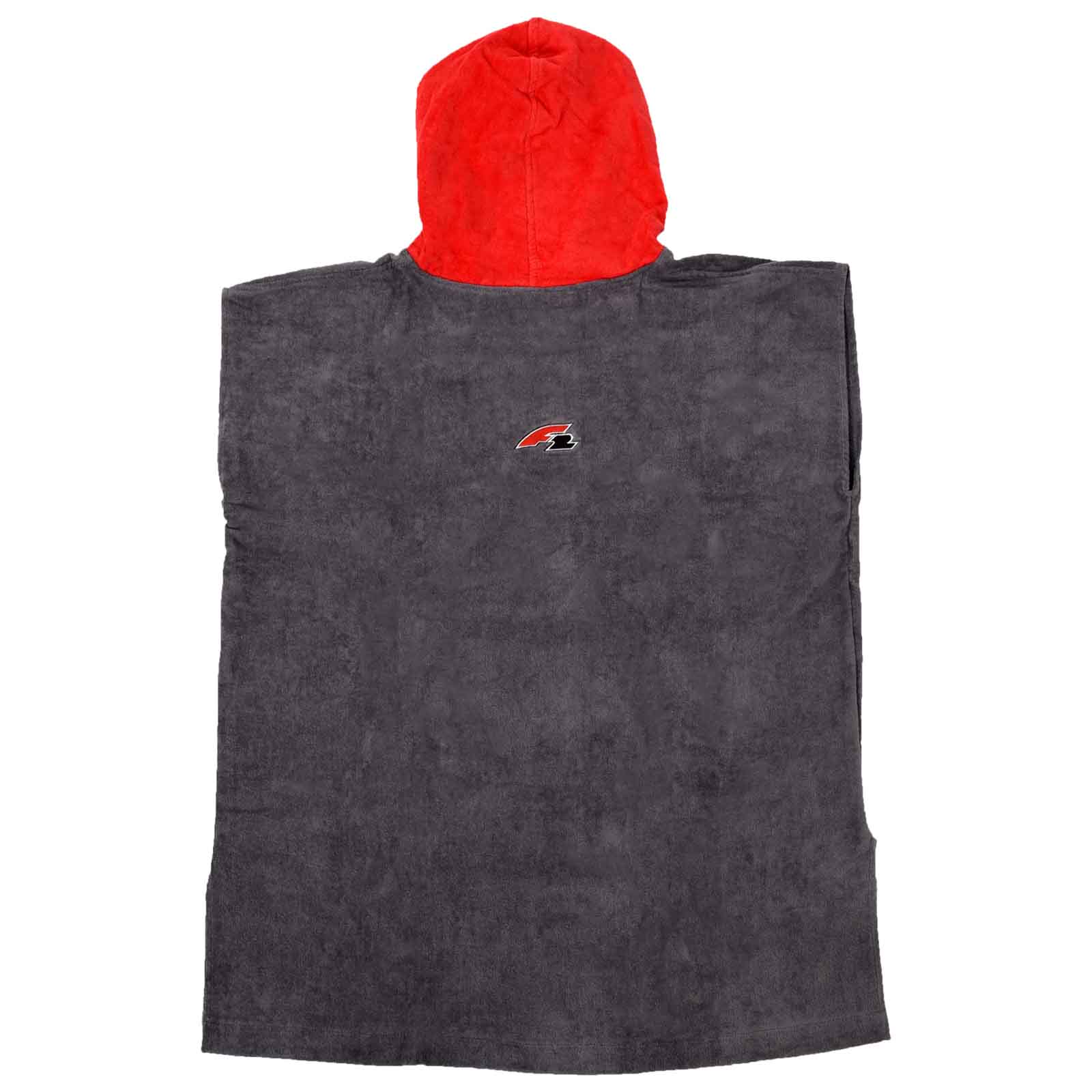 F2 Poncho "After Session Poncho" L/XL Grau - Image 2