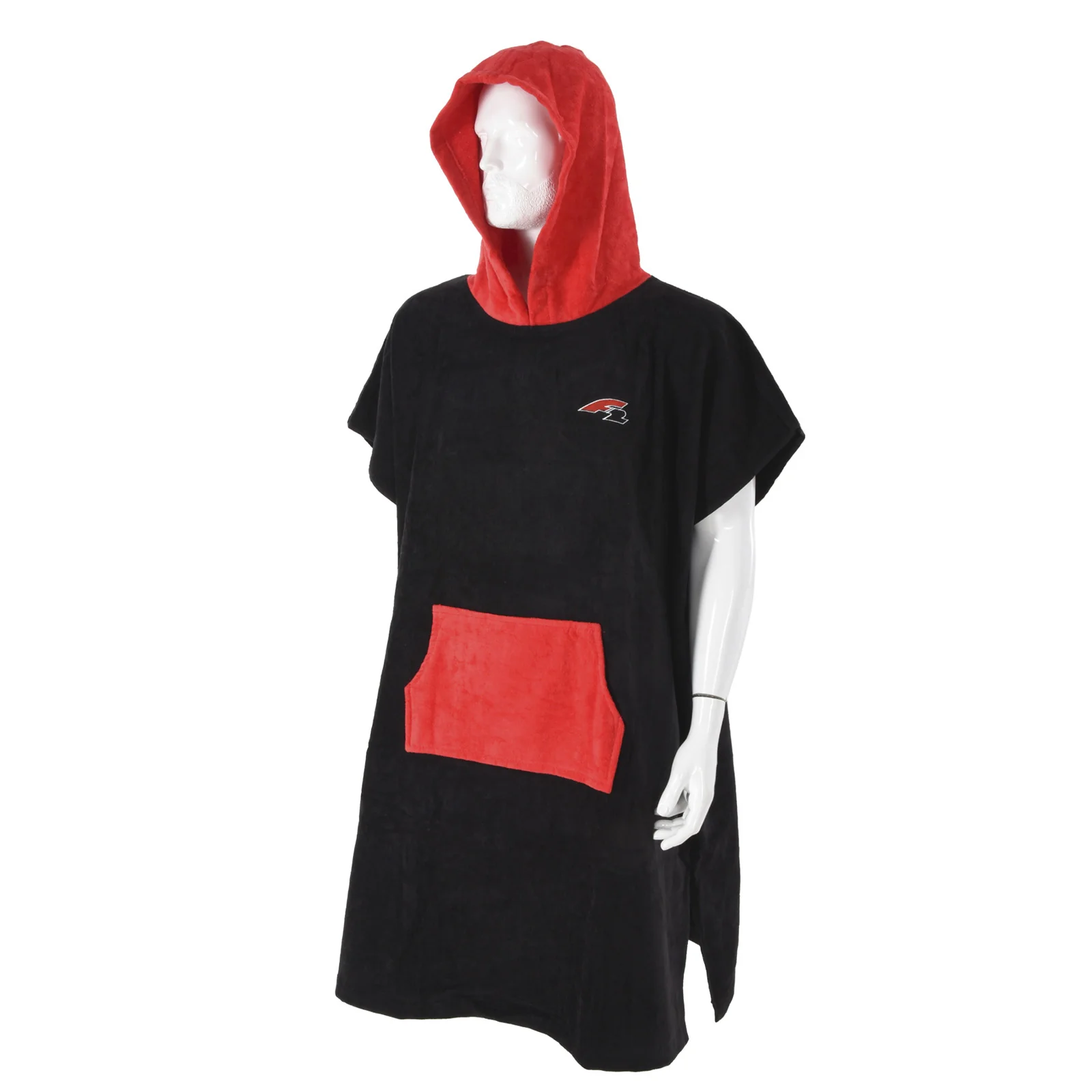 F2 Poncho "After Session Poncho" S/M Schwarz - Image 6