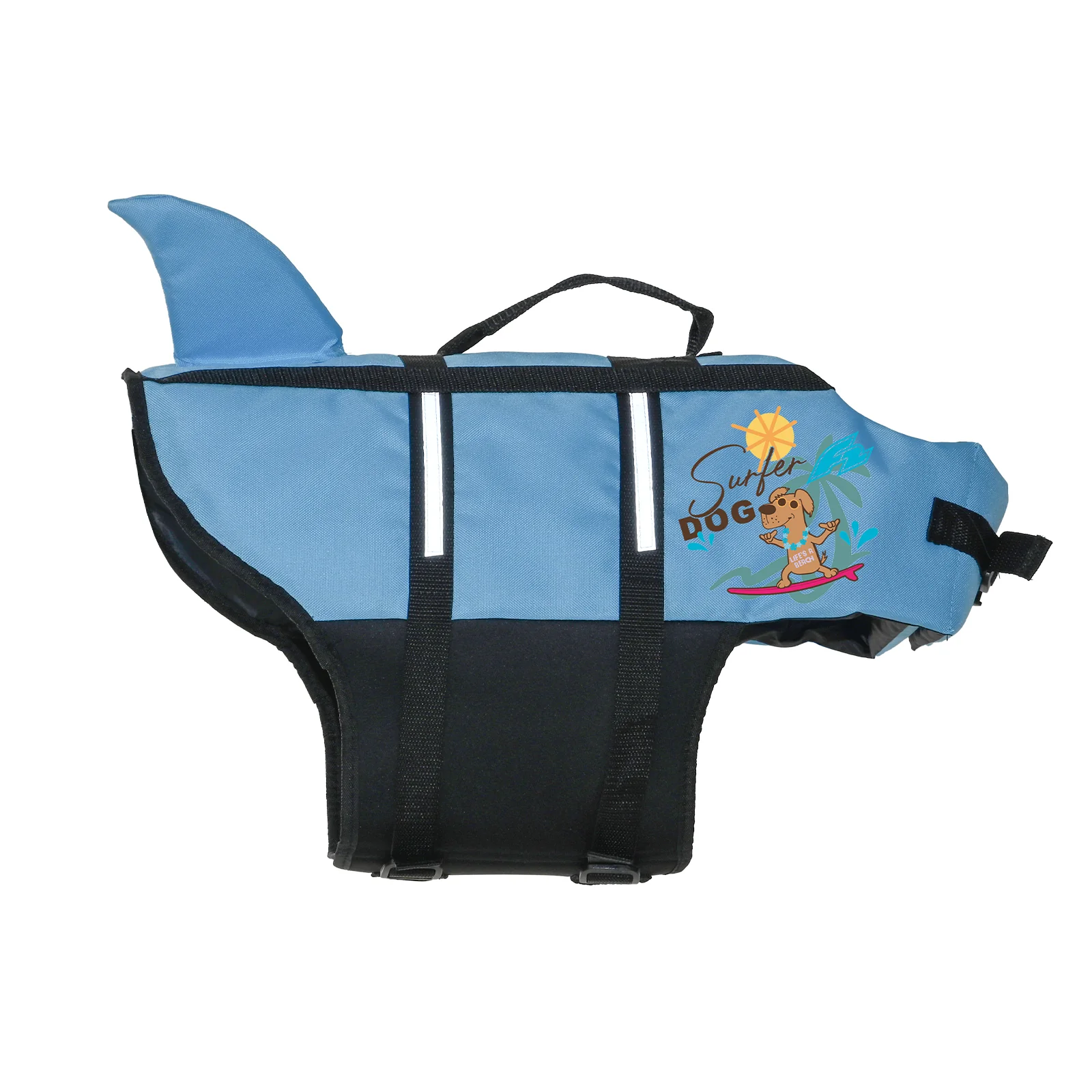 F2  Schwimmweste Hunde Weste über 40kg XL Blau - Image 6