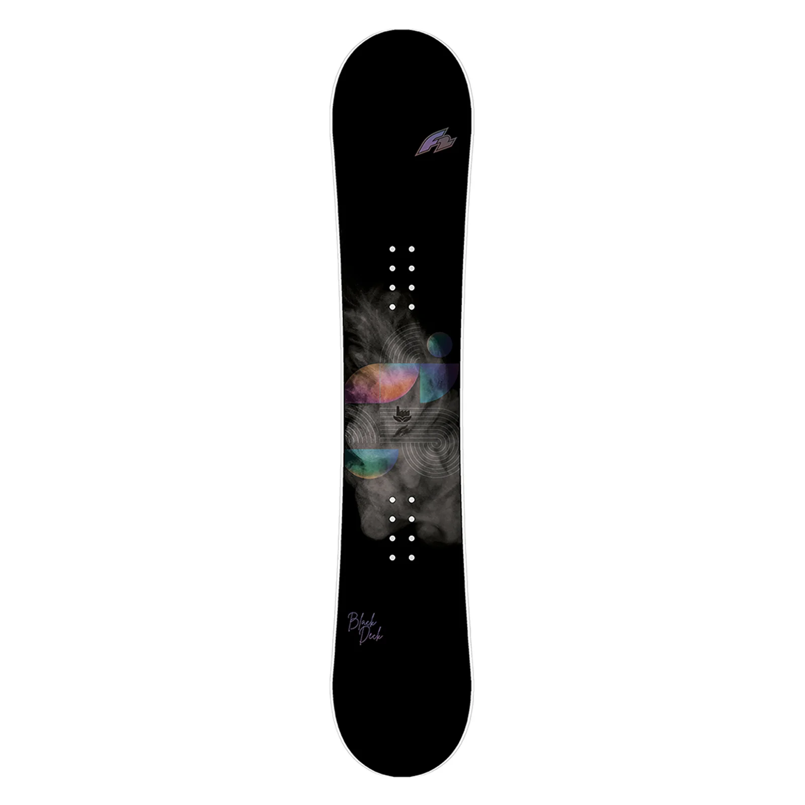 F2 Set Damen Snowboard Blackdeck Schwarz 152cm + Sonic Pro Bindung M - Image 3