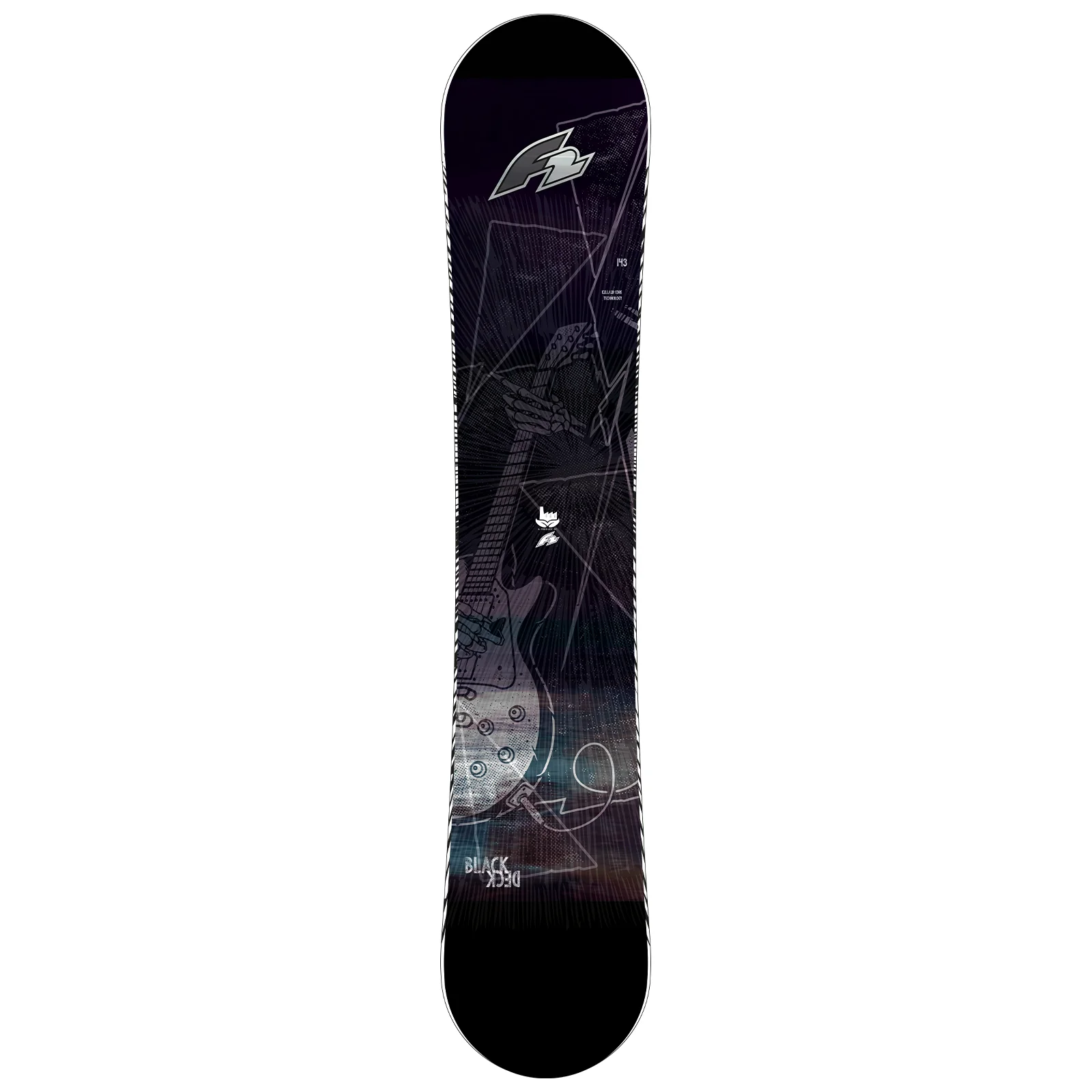 F2 Set Herren Snowboard Blackdeck 157mw cm mit Bindung Sonic Pro  L - Image 14