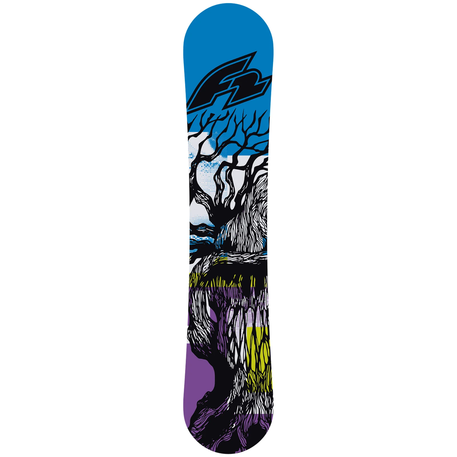 F2 Set Herren Snowboard Union Blue 162cm mit Bindung Sonic Pro L - Image 3