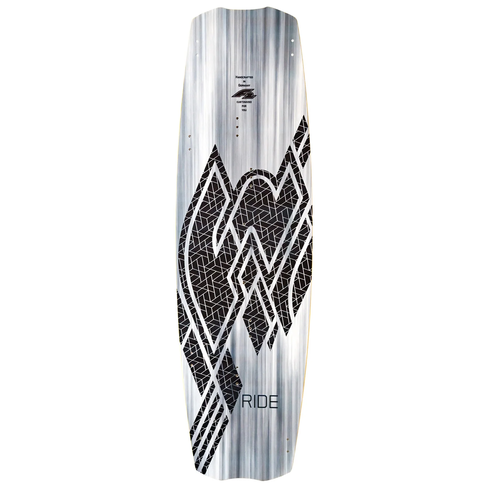 F2 Set Kite Ride V5 5qm + Kiteboard Ride White Icon 133cm + Control Bar  46cm - Image 25