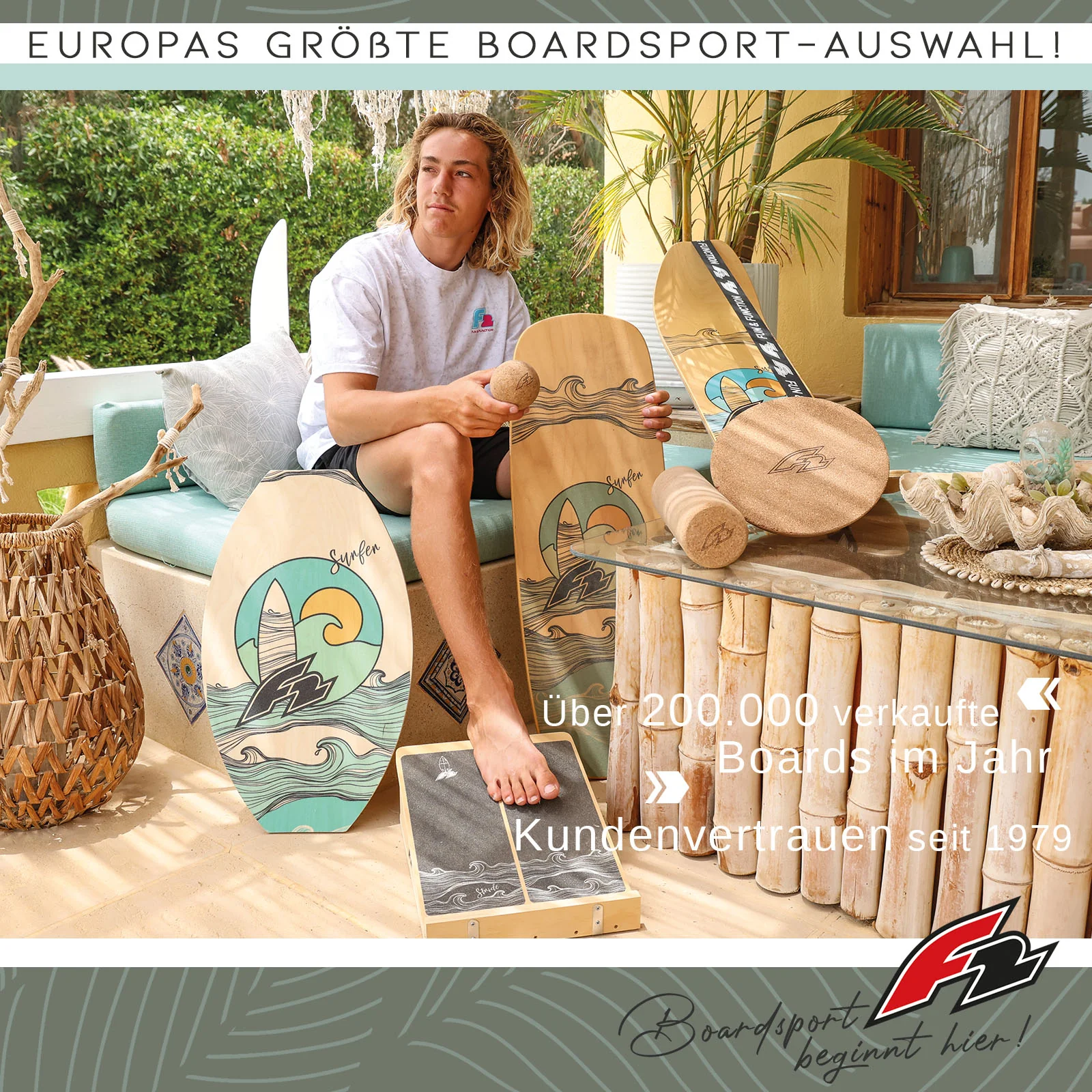 F2 Set Kork Balance Board Pill Flat Shape 80x30cm + Halbkugel - Image 29