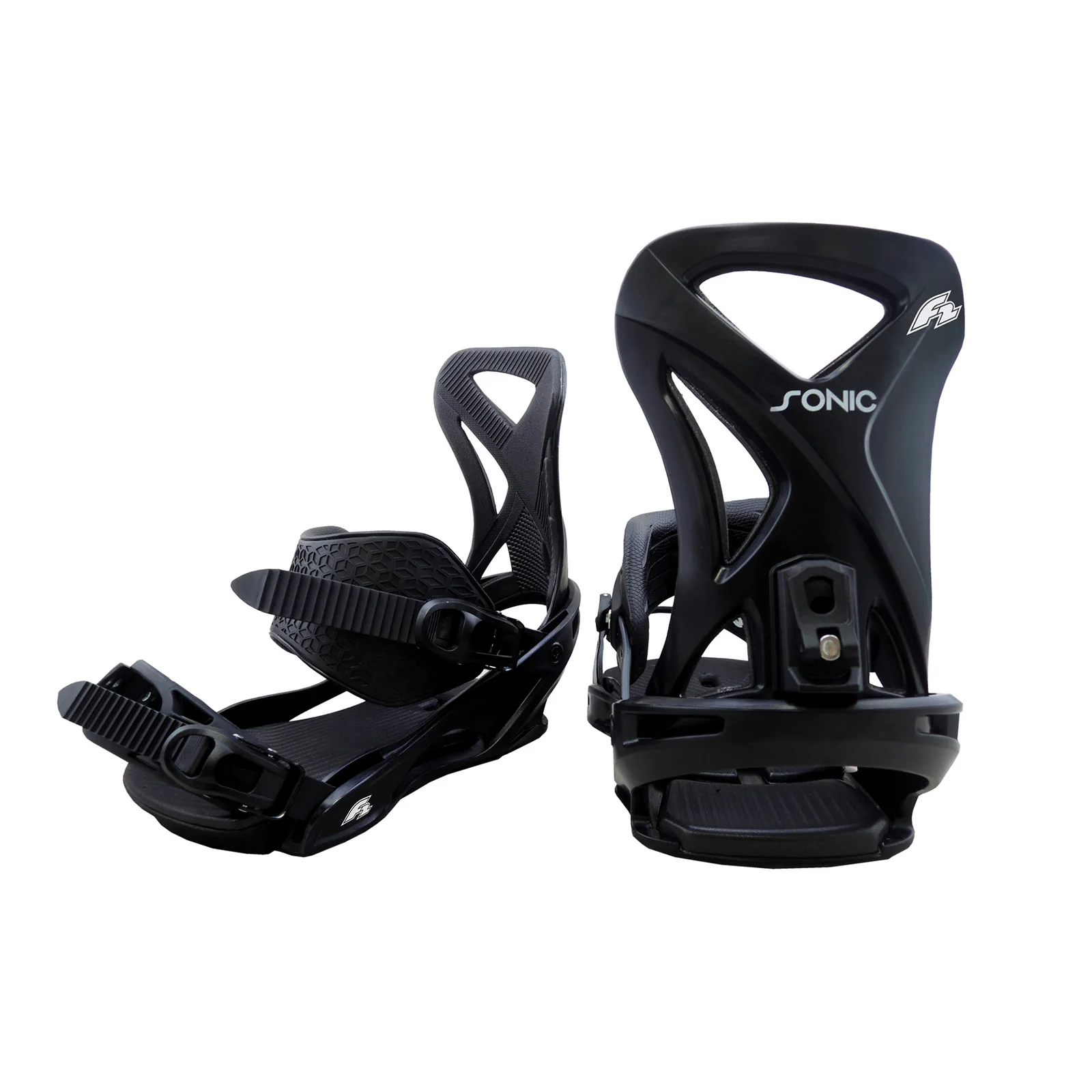 F2 Set Snowboard Blackdeck Schwarz 143cm + Sonic Pro Bindung M - Image 30