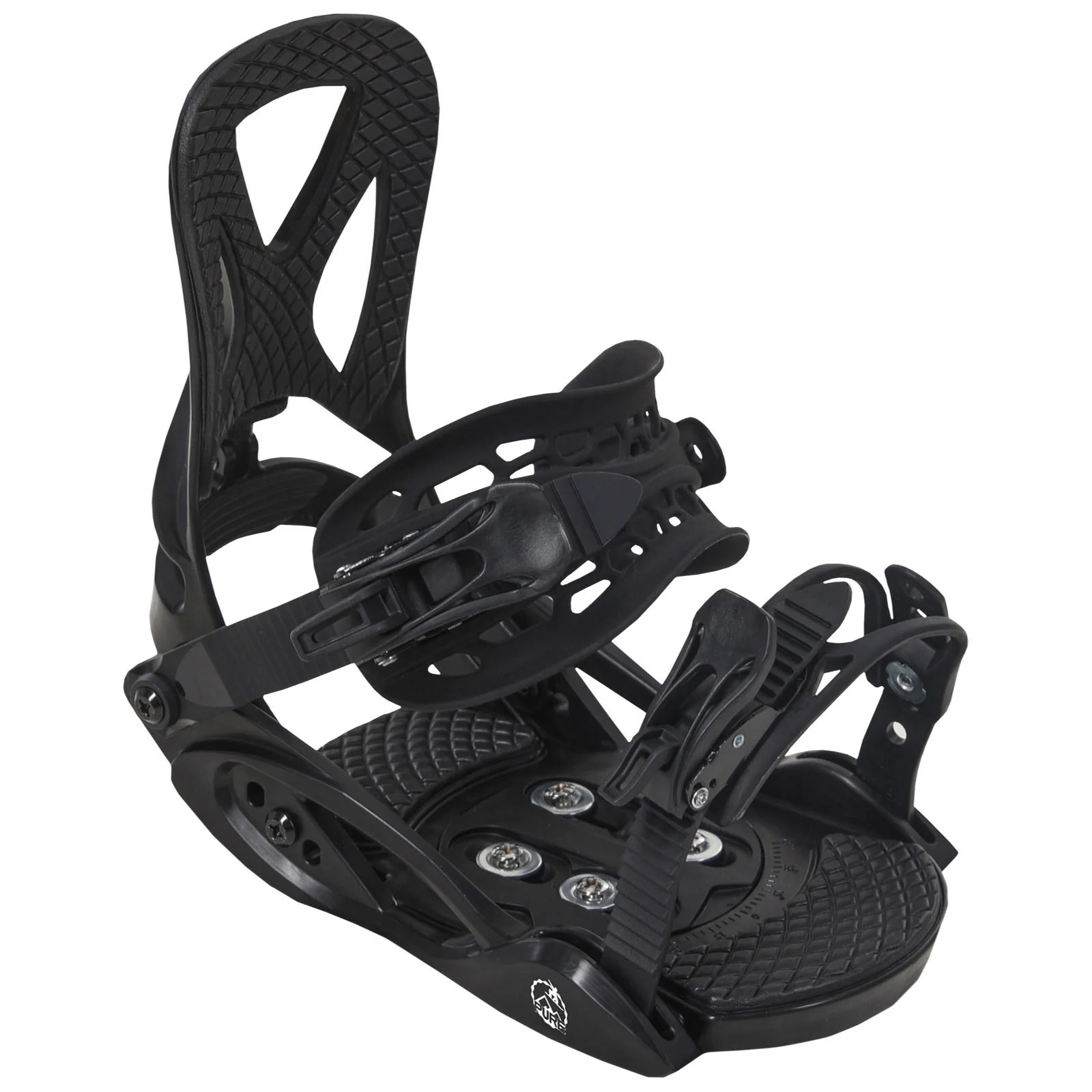 F2 Set Snowboard Junior Black Deck 145cm + Pipe Bindung M - Image 8