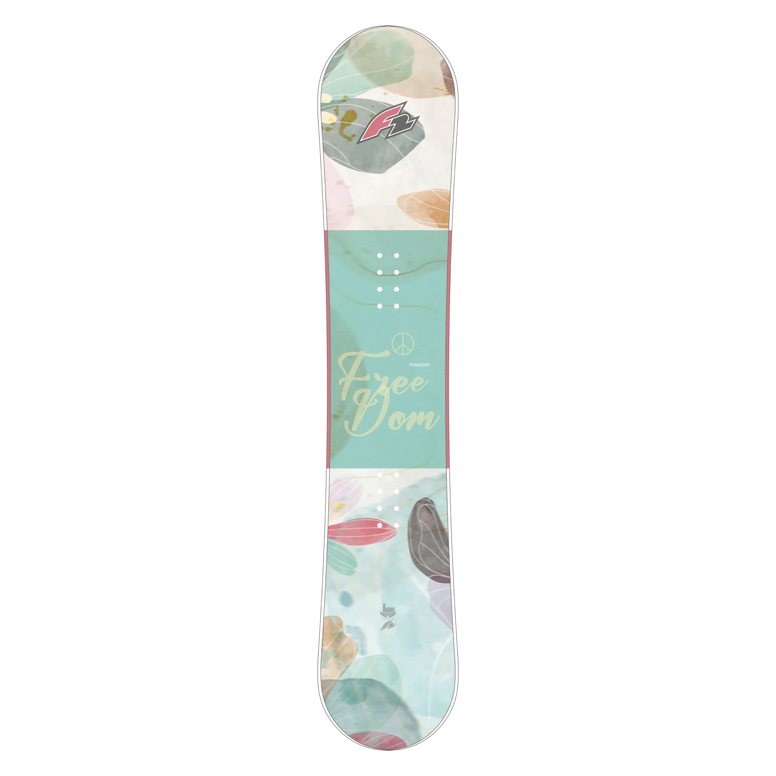 F2 Set Snowboard Junior Freedom Girl Mint 140cm + Pipe Bindung M - Image 18