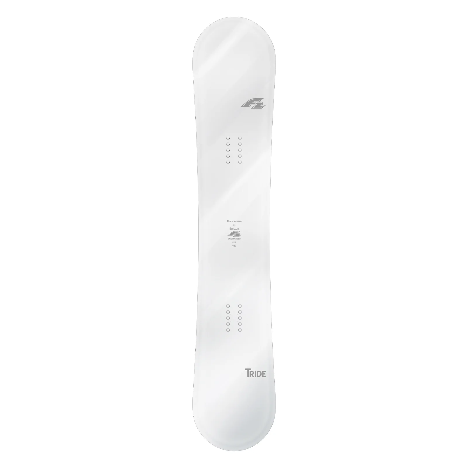 F2 Set Snowboard T-Ride Mirror Weiss 157cm + Sonic Pro Bindung L - Image 3
