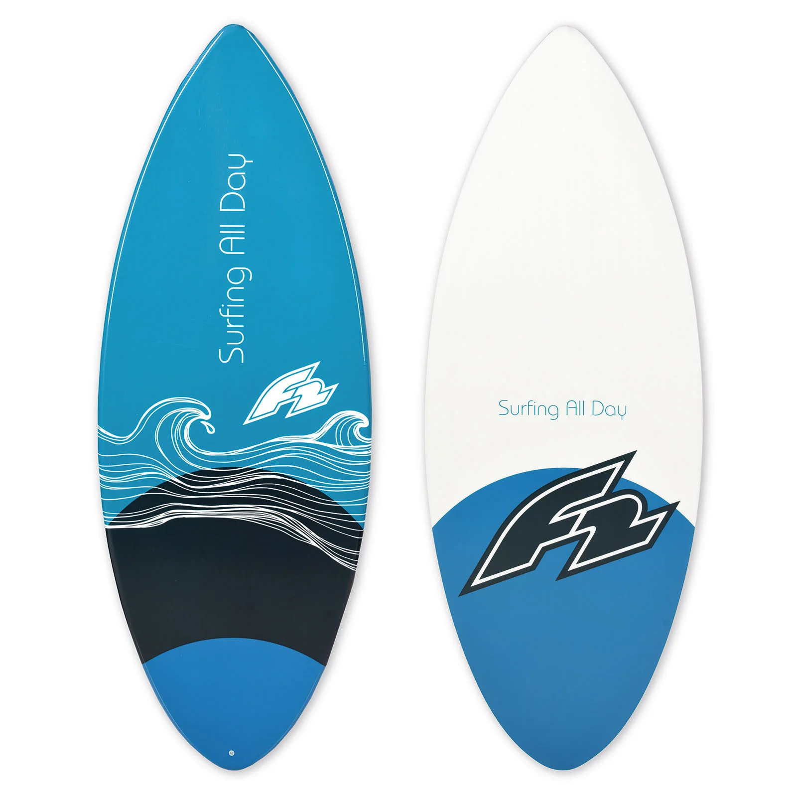 F2  Skim Board TEAM 122 x 52 x 2 cm 48"  Blau - Image 3
