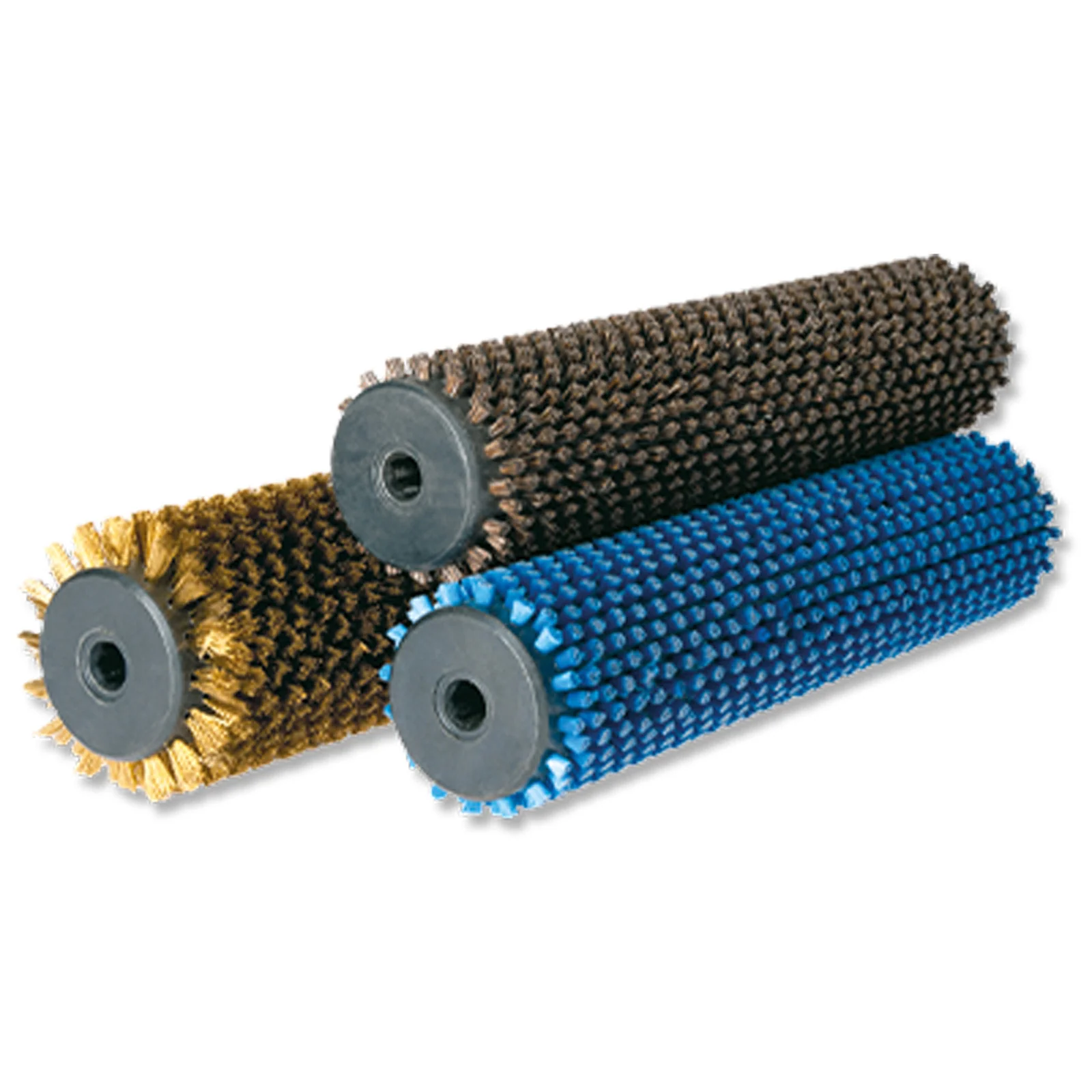 F2  Snowboard Bürste Rotobürste  - Rotobrush 10cm Pferdehaar