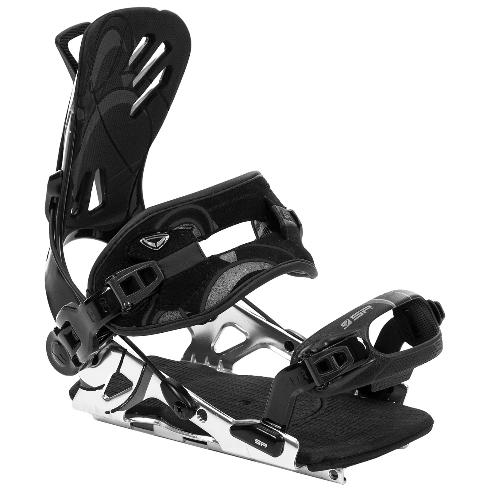 F2 Snowboard Split Bindung Split Binding L Schwarz